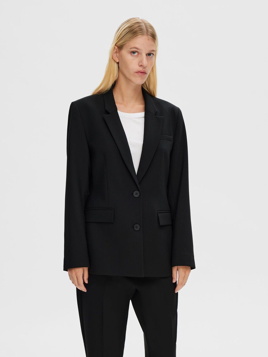 SLFRITA LS CLASSIC BLAZER BLACK B NOOS. (Black)