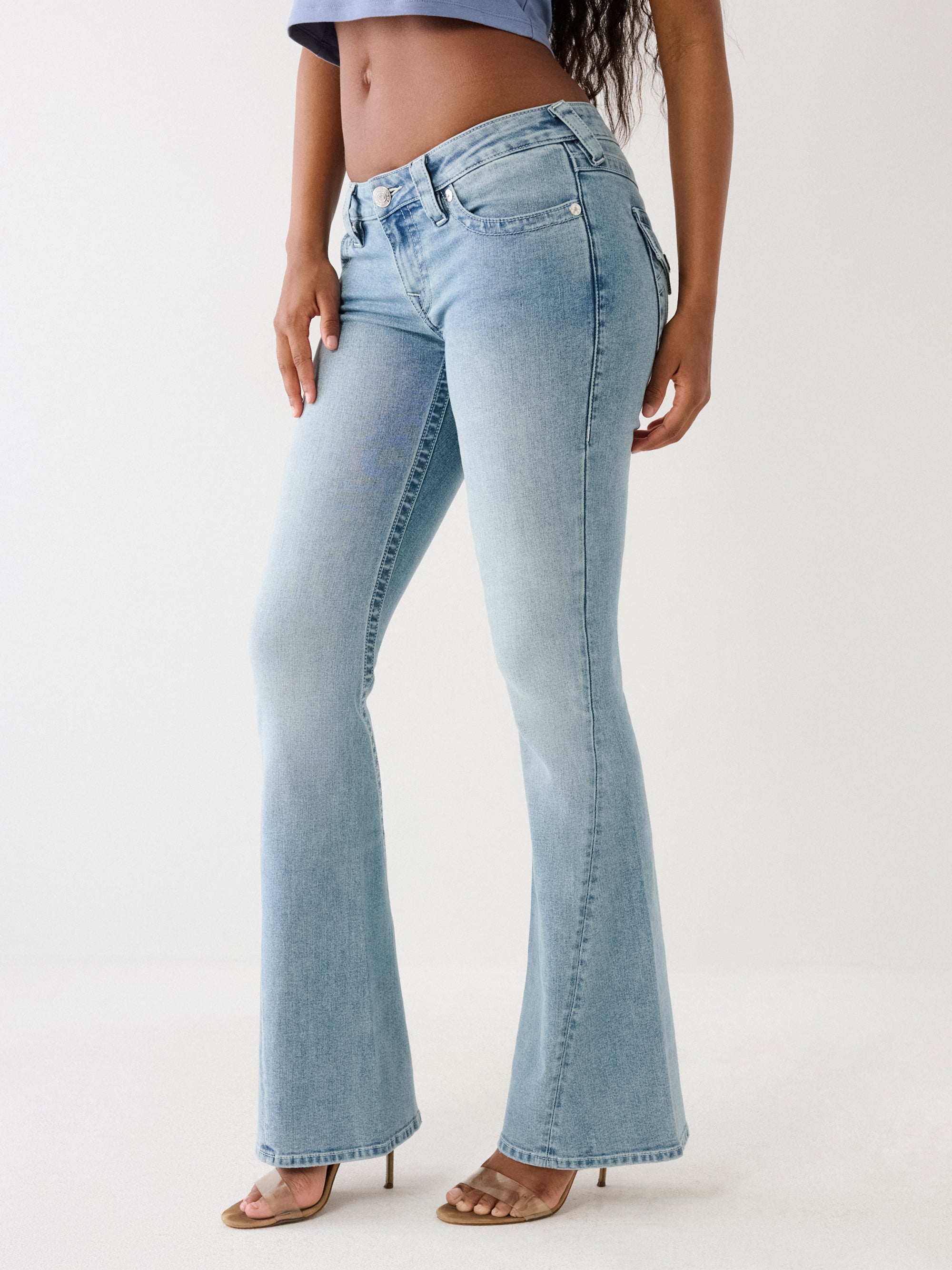 JOEY LOW RISE FLARE (PEAK SPOT) - D.O. Design Only