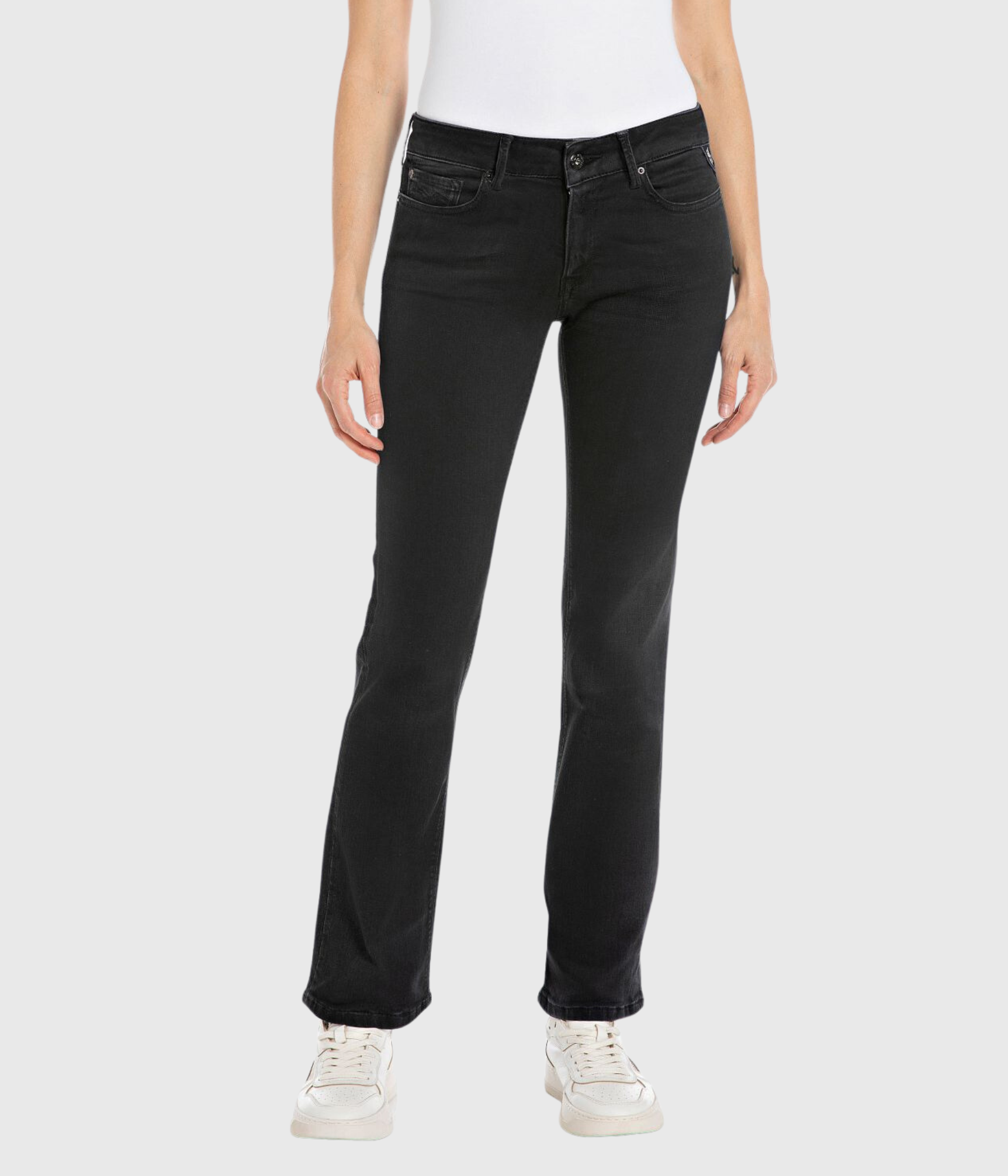 svarta bootcut jeans