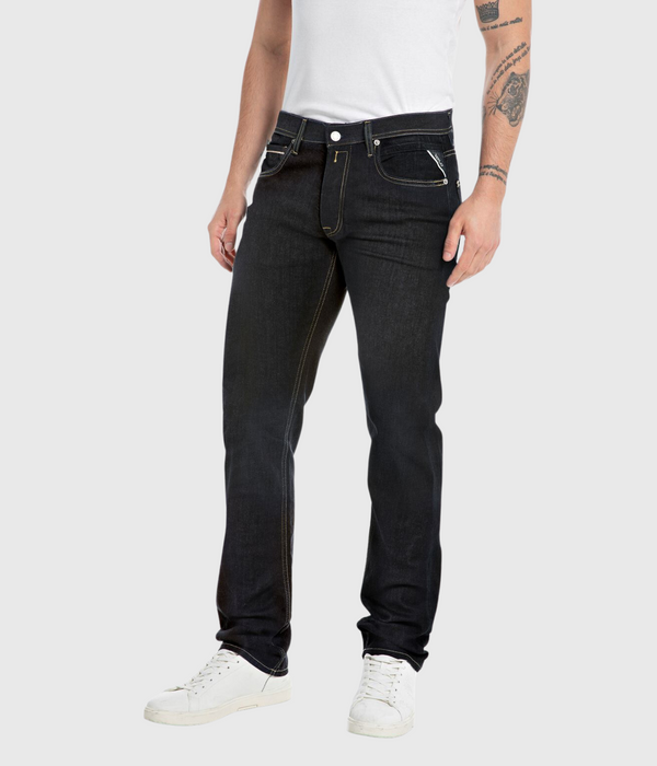 Trousers GROVER Forever Dark, Sustainable (007 DARK BLUE Raw/rinsed wash tone)