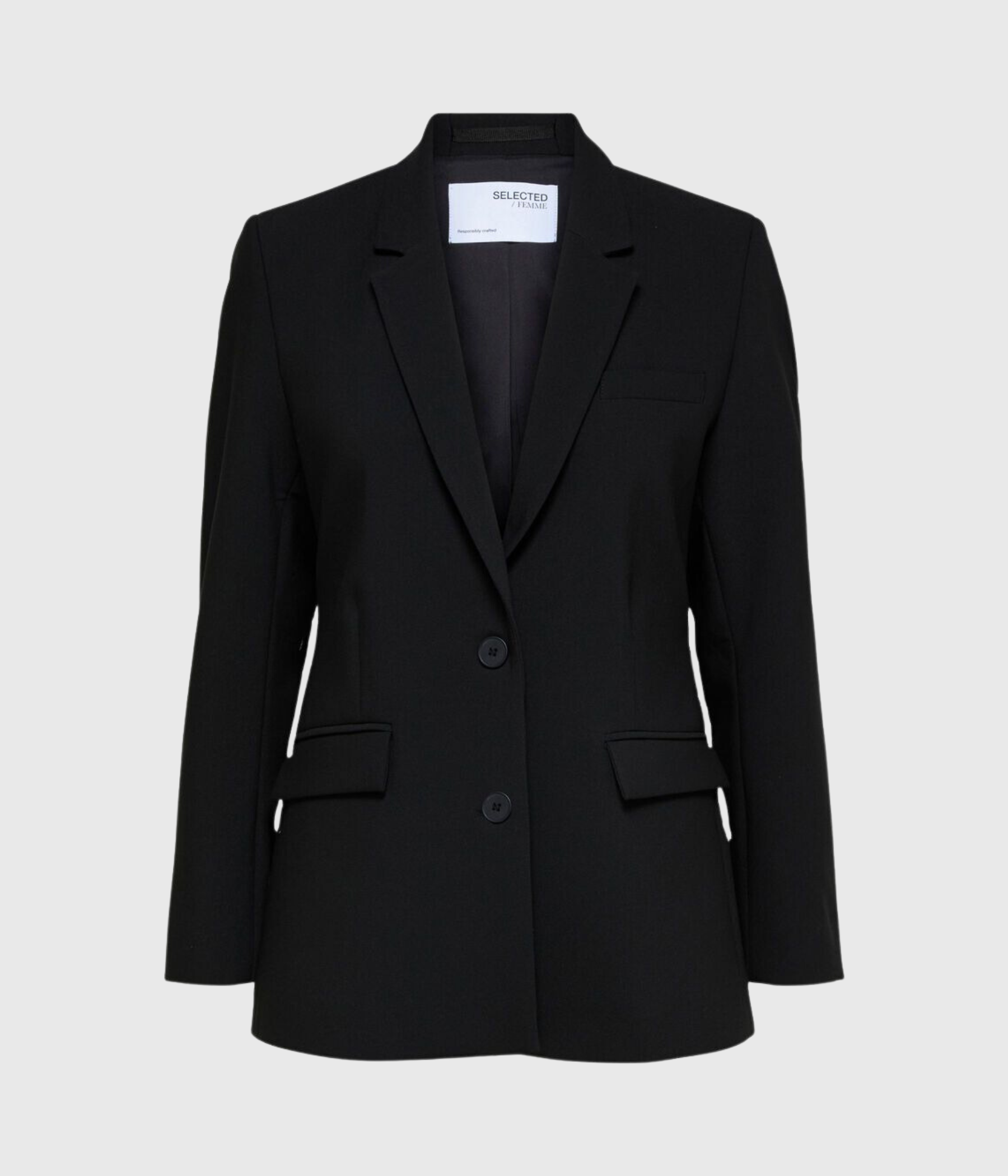 SLFRITA LS CLASSIC BLAZER BLACK B NOOS. (Black)