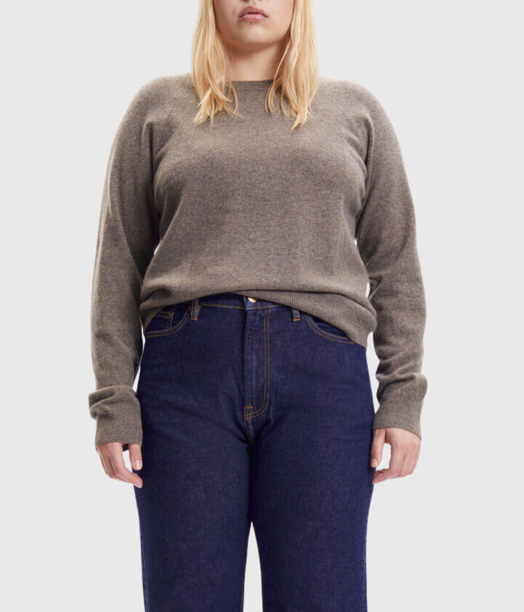 Boston O-Neck 6304. (CLR998689 GREY BLUE MEL.)