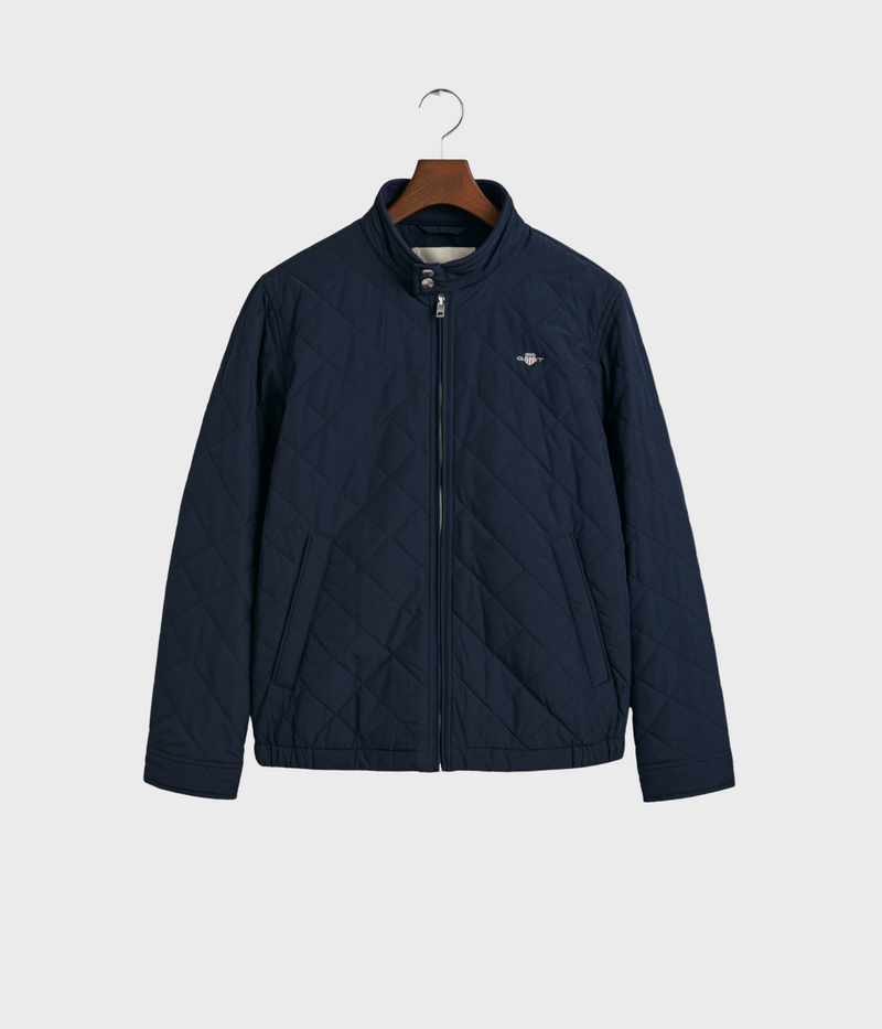 QUILTED WINDCHEATER (433 EVENING BLUE)