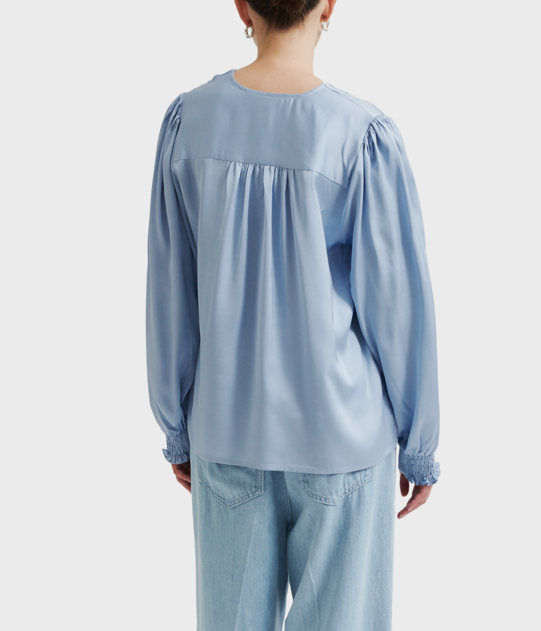 Barri Blouse (5117 Cashmere Blue)