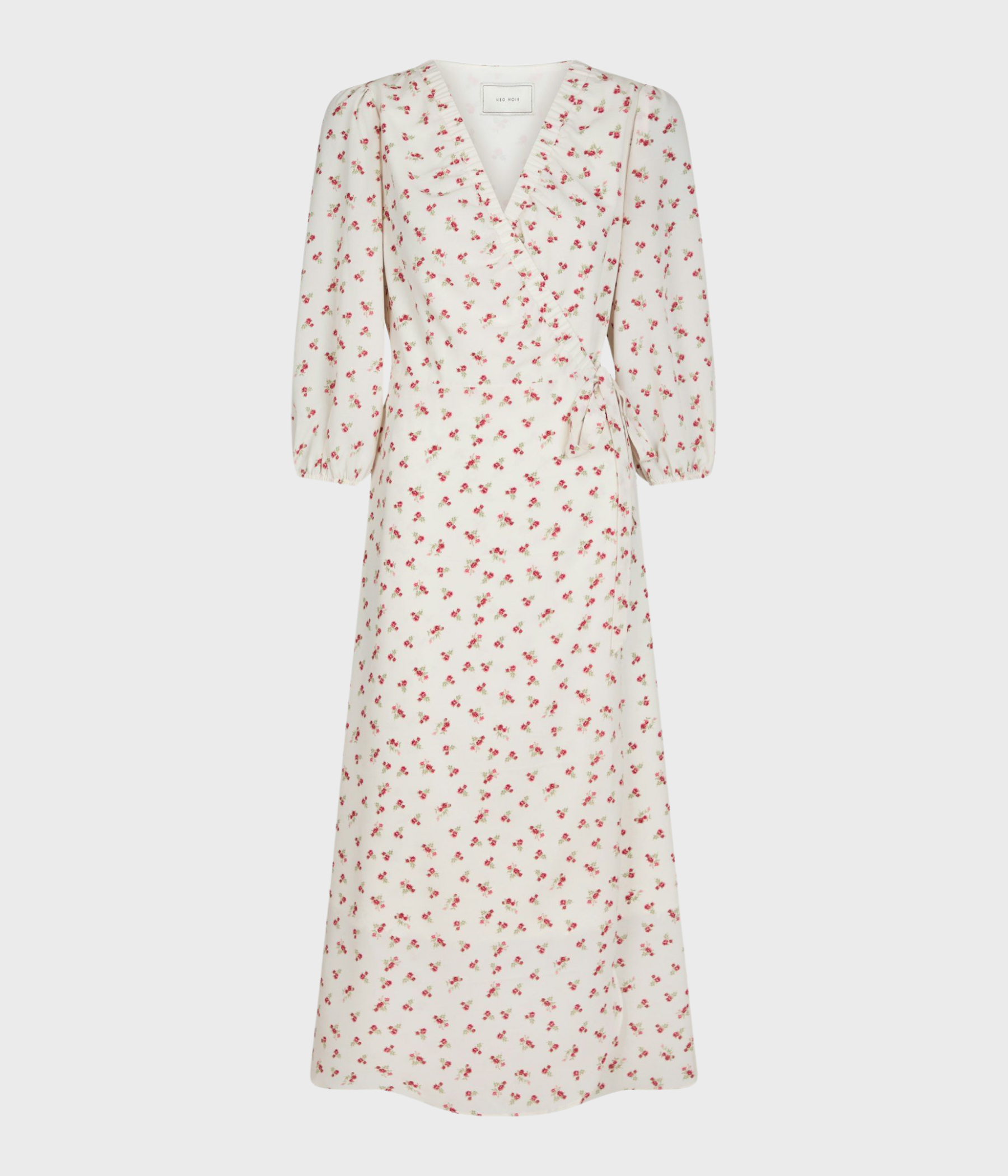 Malinga Simple Flower Dress (160 Red)