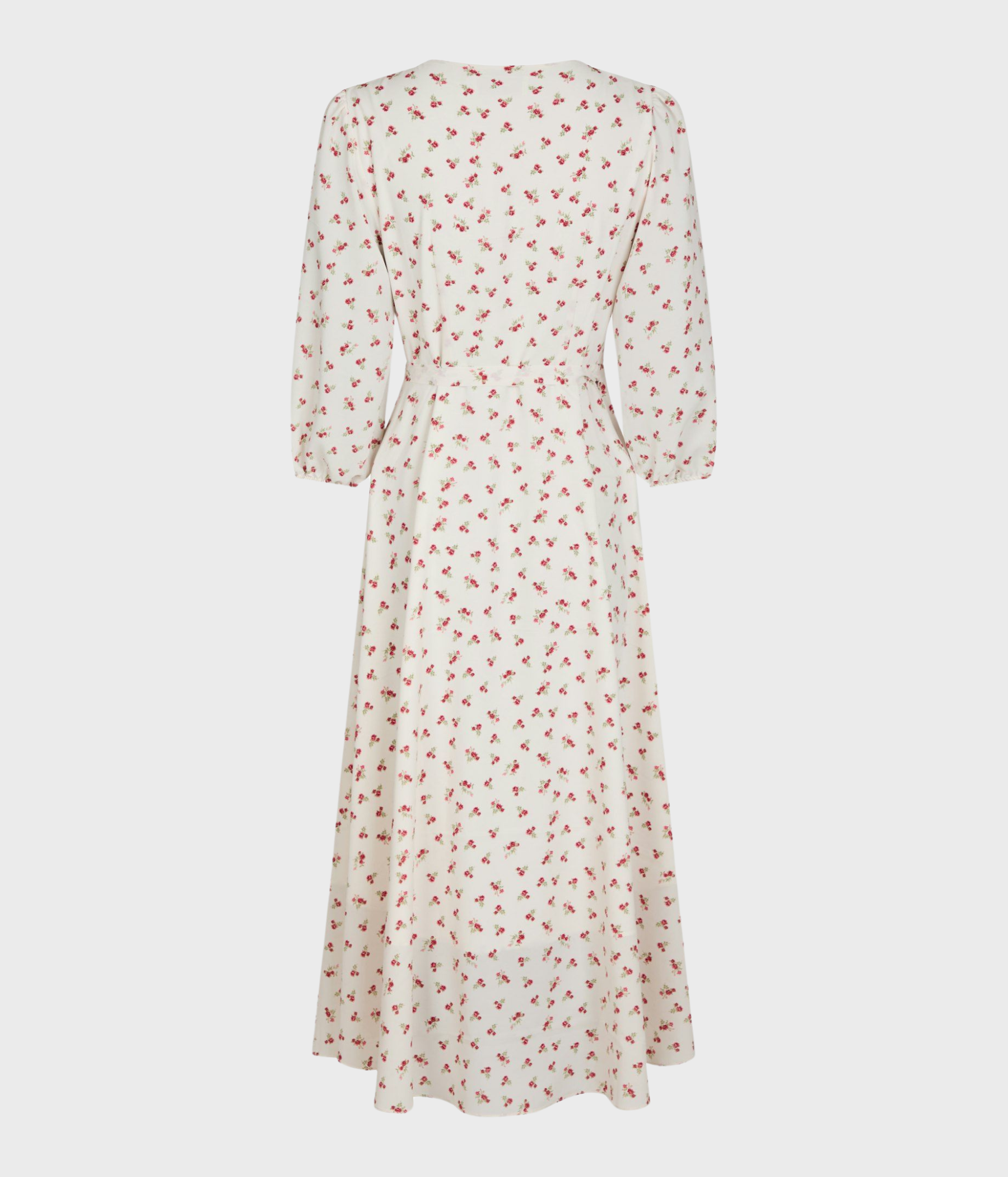 Malinga Simple Flower Dress (160 Red)
