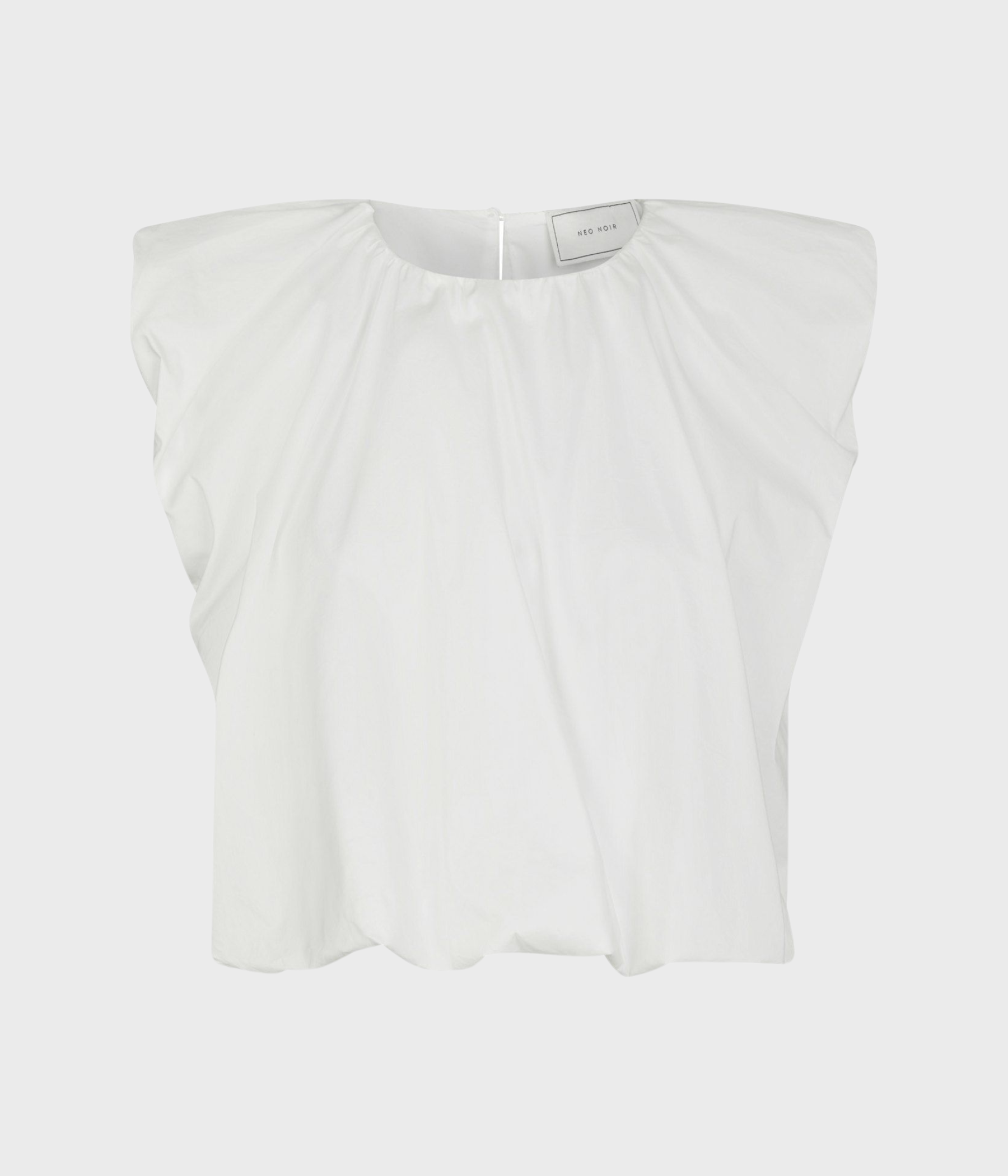 Ivania Poplin Top (120 White)