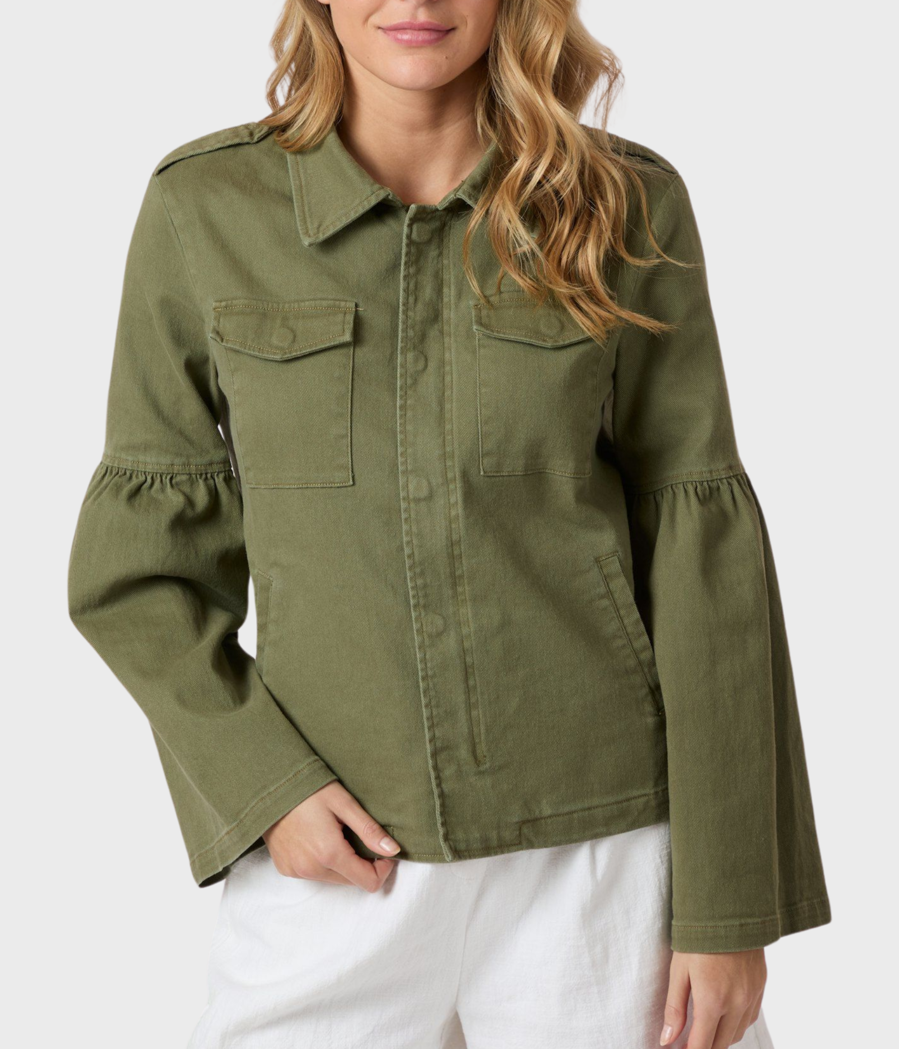 En cool armyinspirerad jacka från Neo Noir.