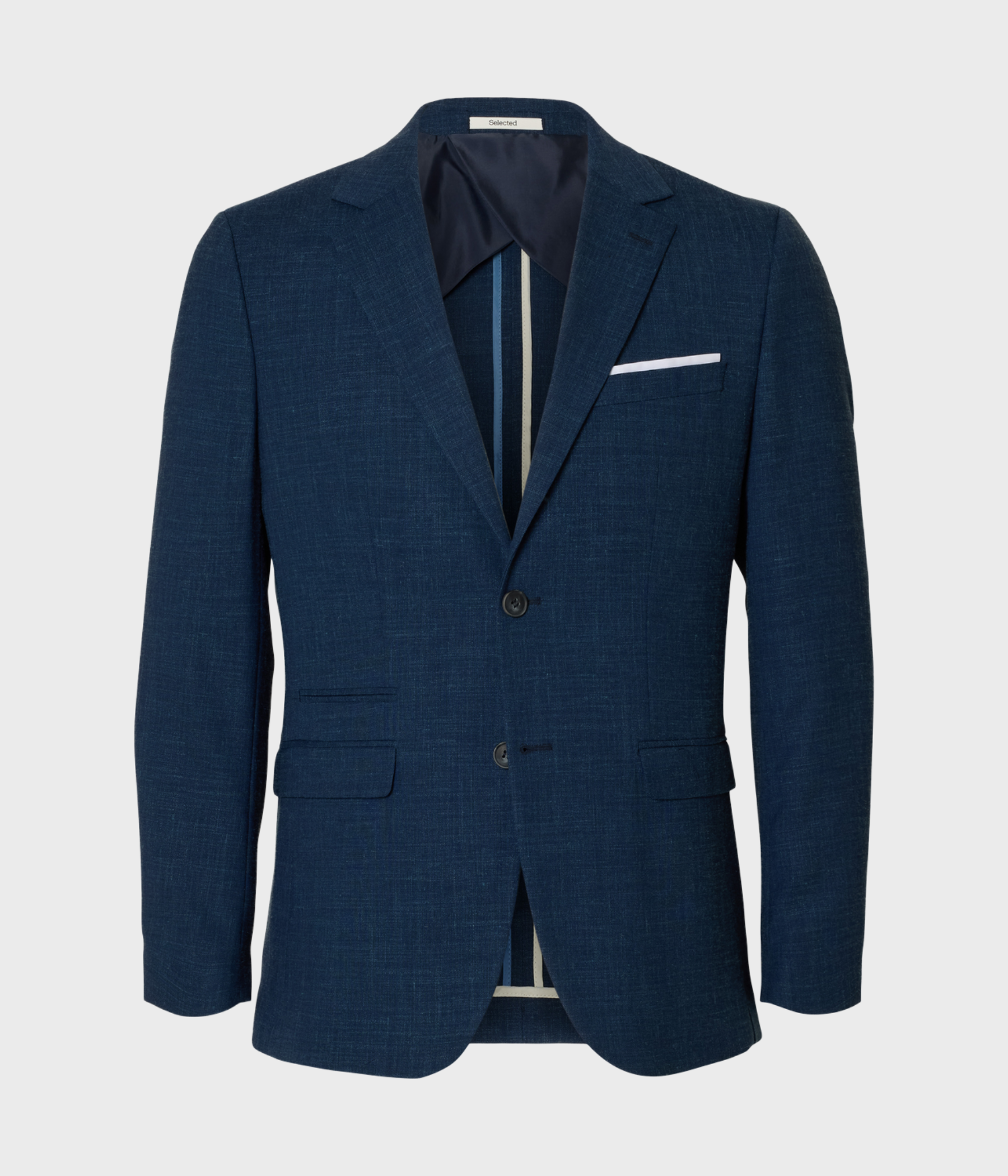 SLHSLIM-OASIS LINEN BLZ NOOS. (Dark Navy)