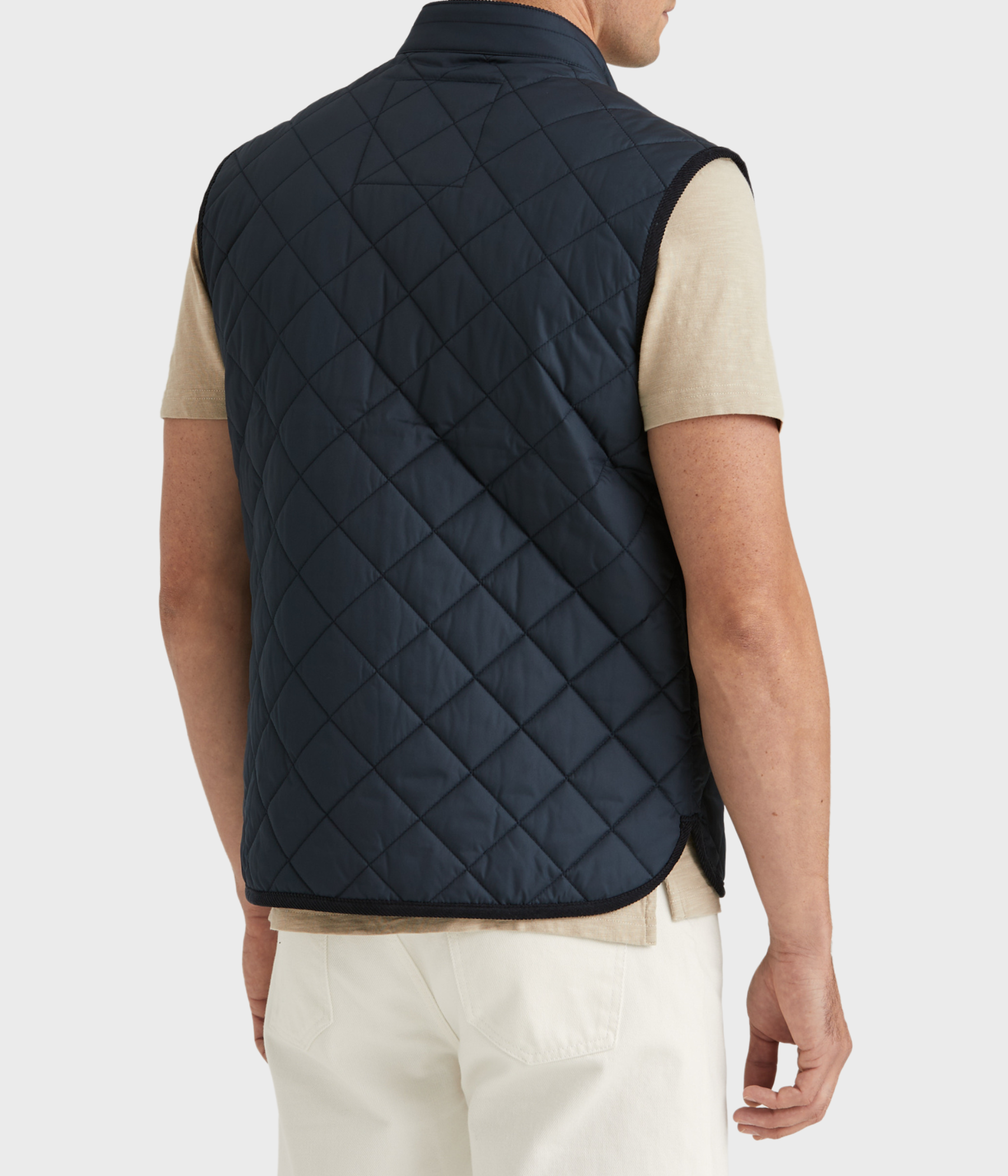 Teddy Quilted Vest (59 Old Blue)