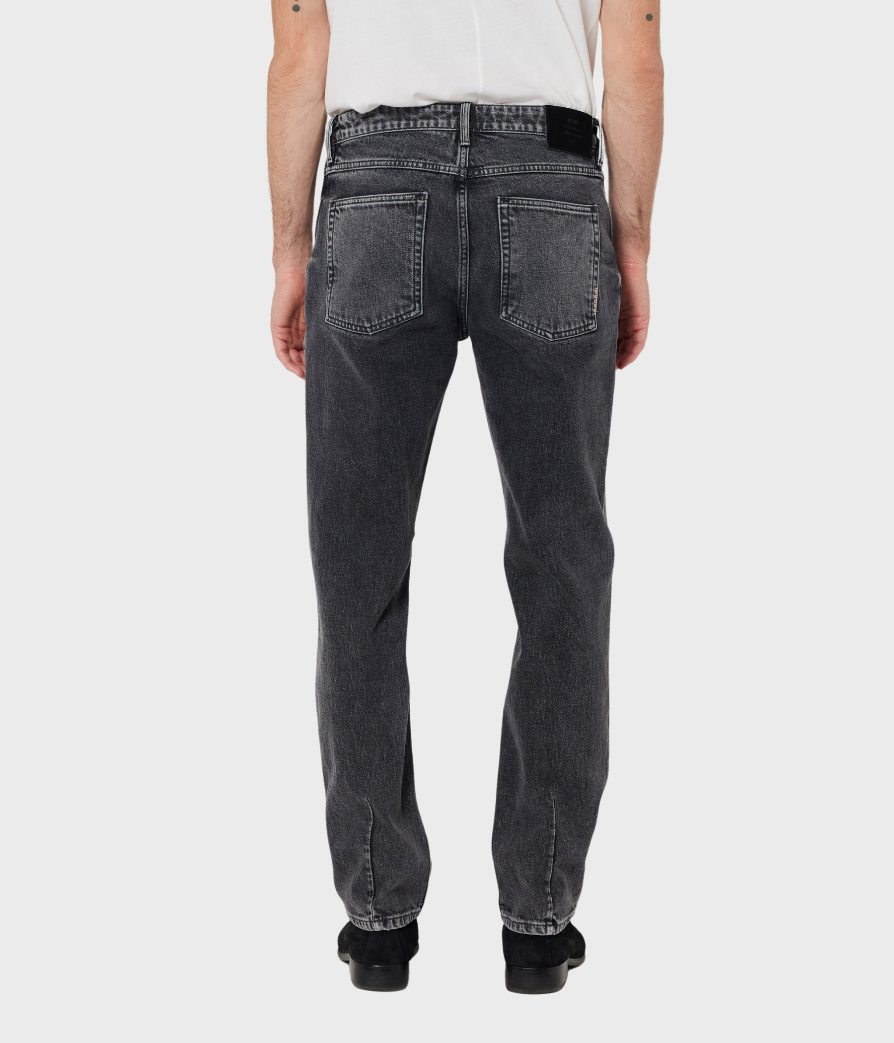 RAY STRAIGHT DEAD MOON (6920-ORGANIC WASHED BLACK)