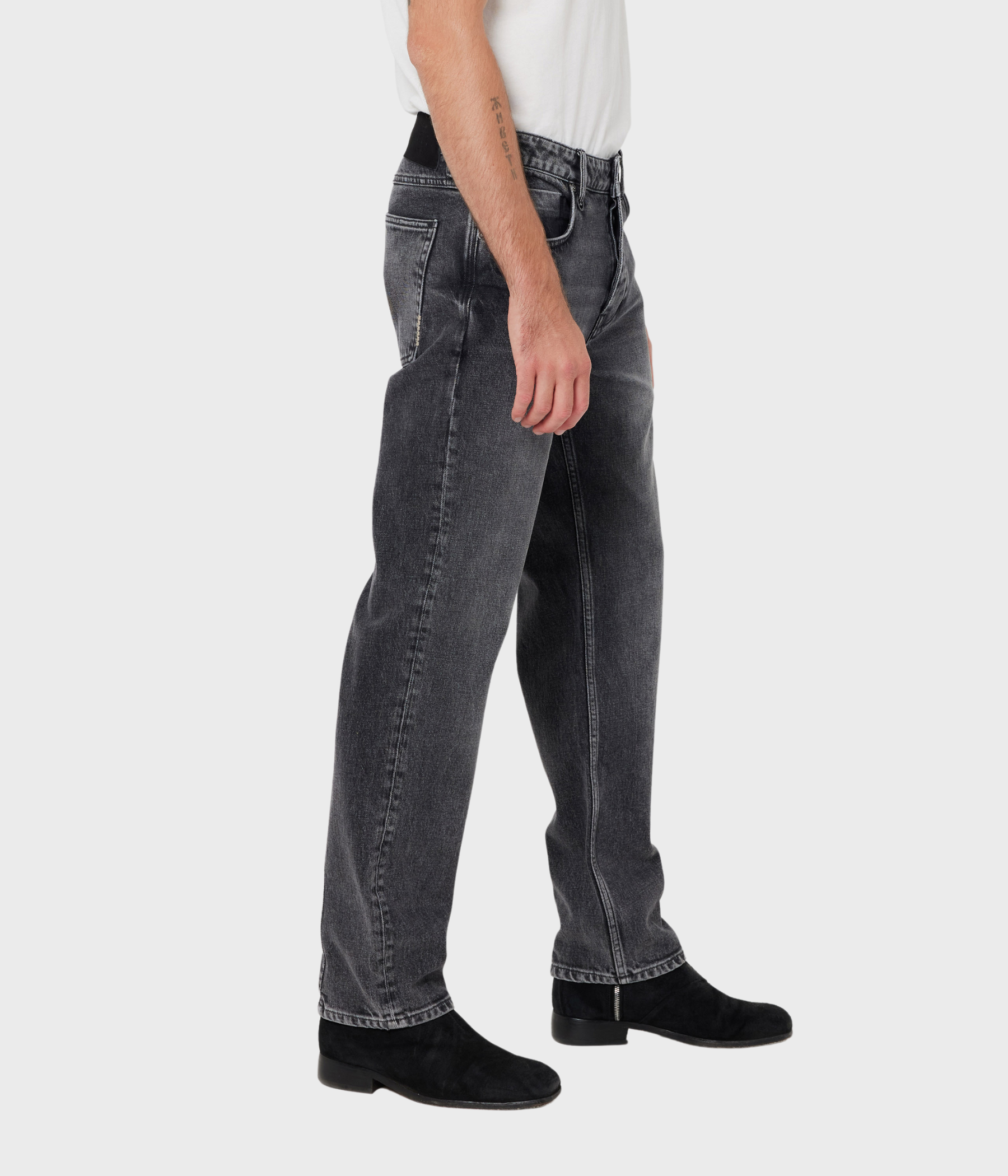 RAY STRAIGHT DEAD MOON (6920-ORGANIC WASHED BLACK)