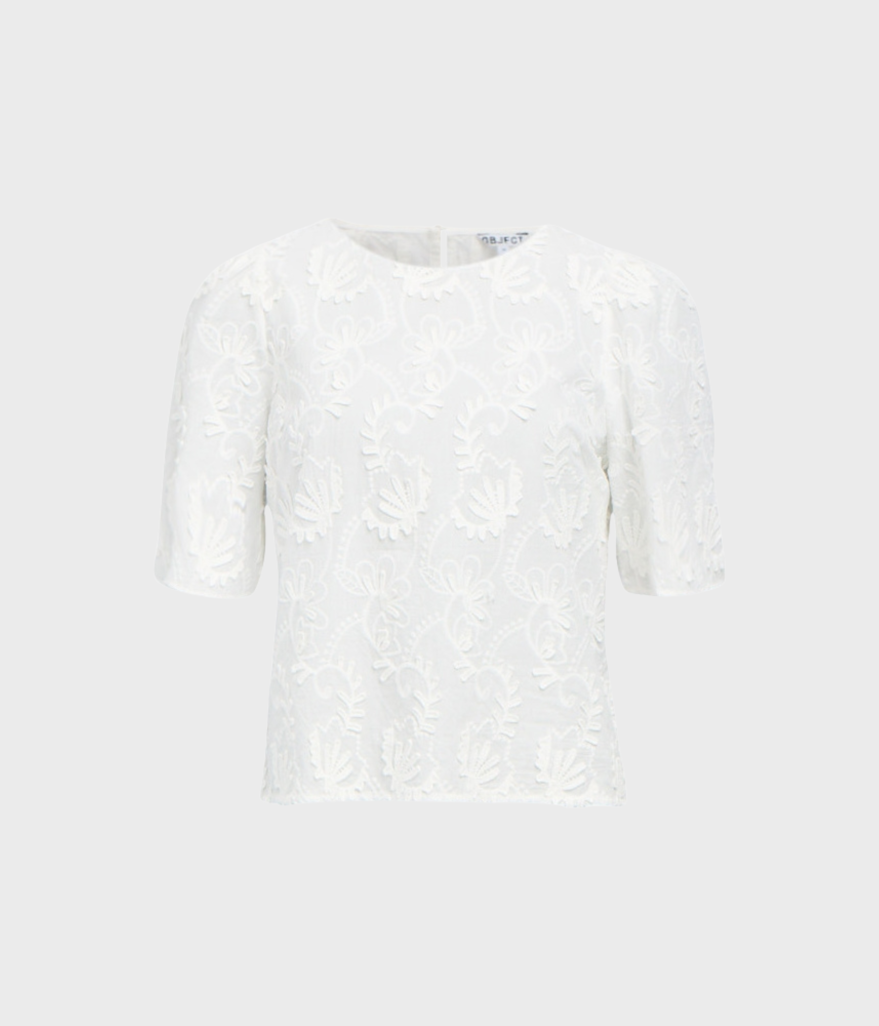 OBJMYA 2/4 RE TOP NOOS (Cloud Dancer) - D.O. Design Only