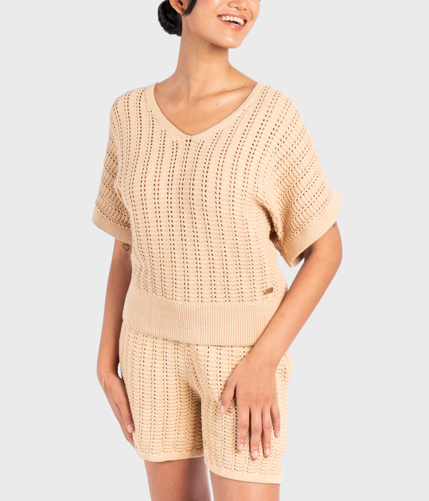 Dahlia Top (6500 Beige)