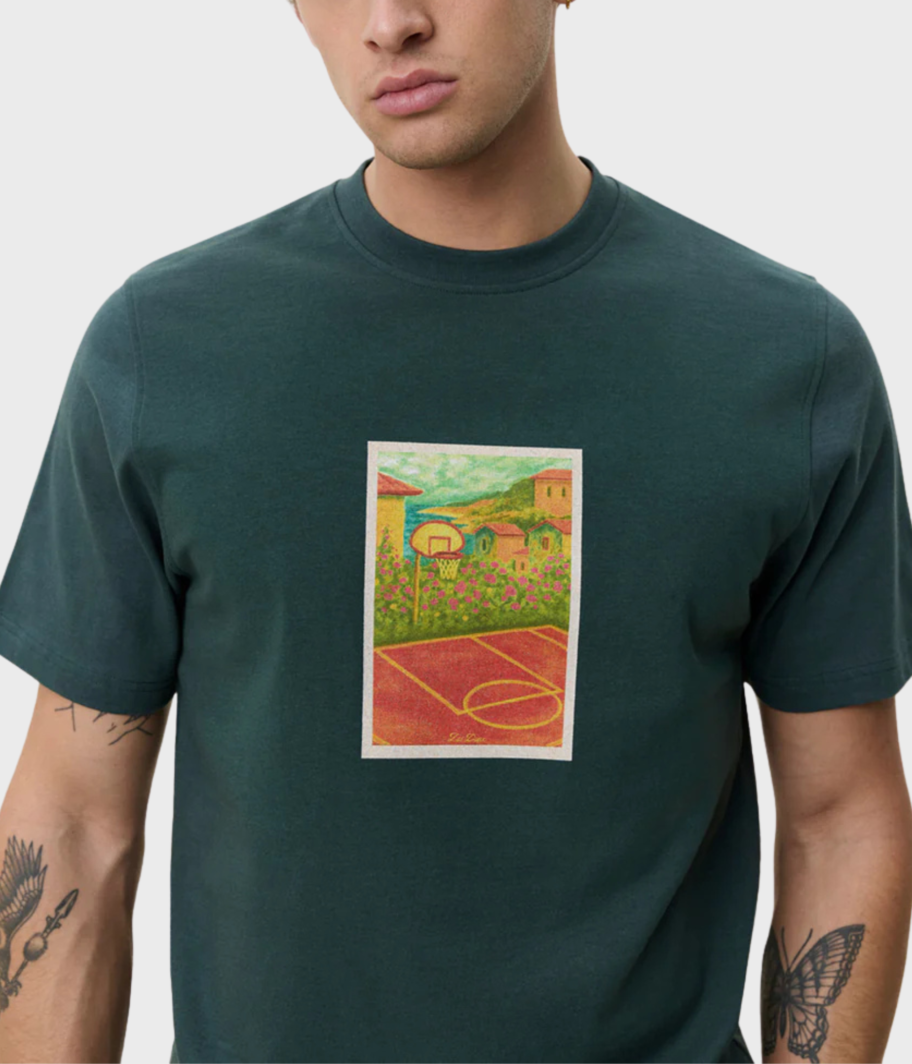 Court T-Shirt (546 Pine Green)