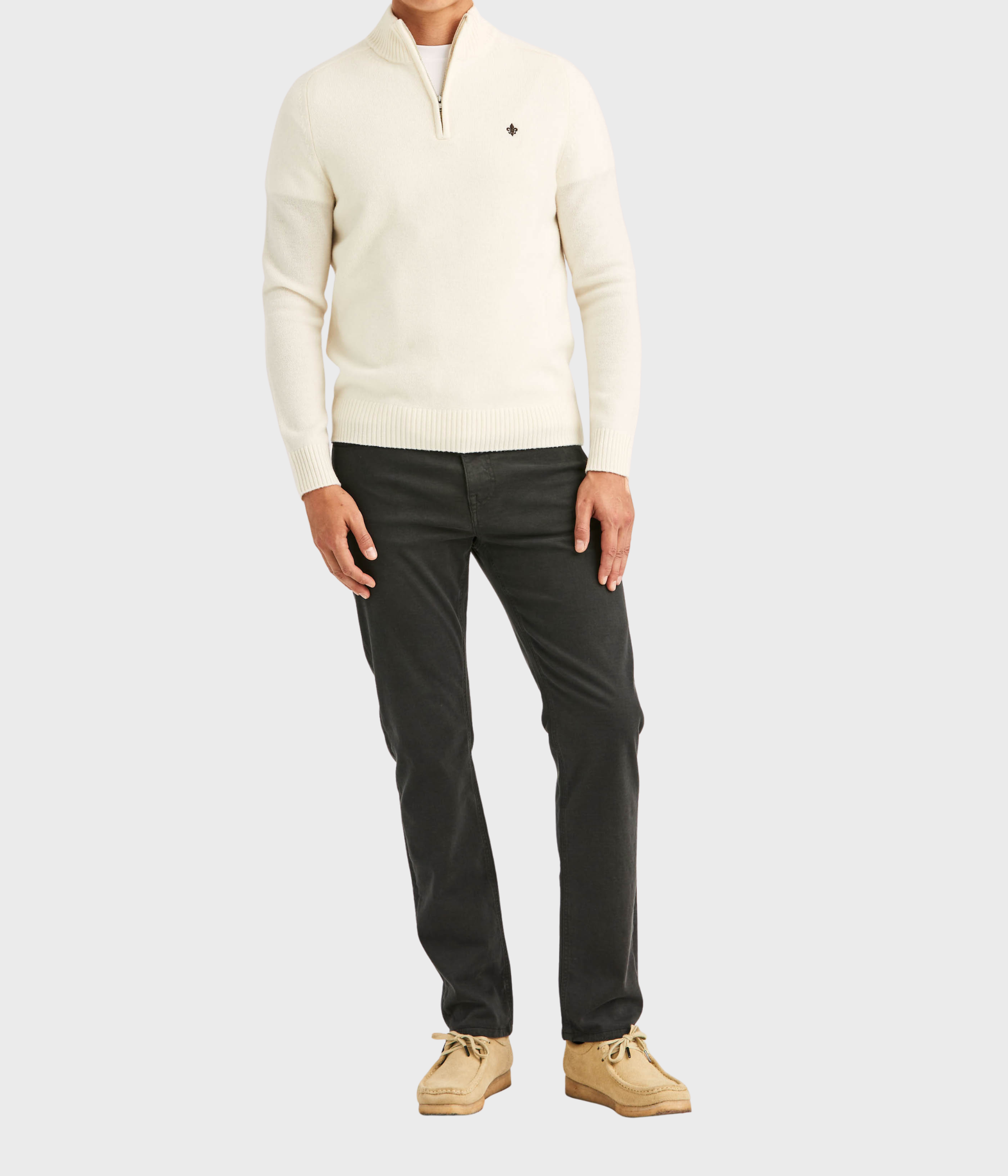 Hertford Half Zip (02 Off white)