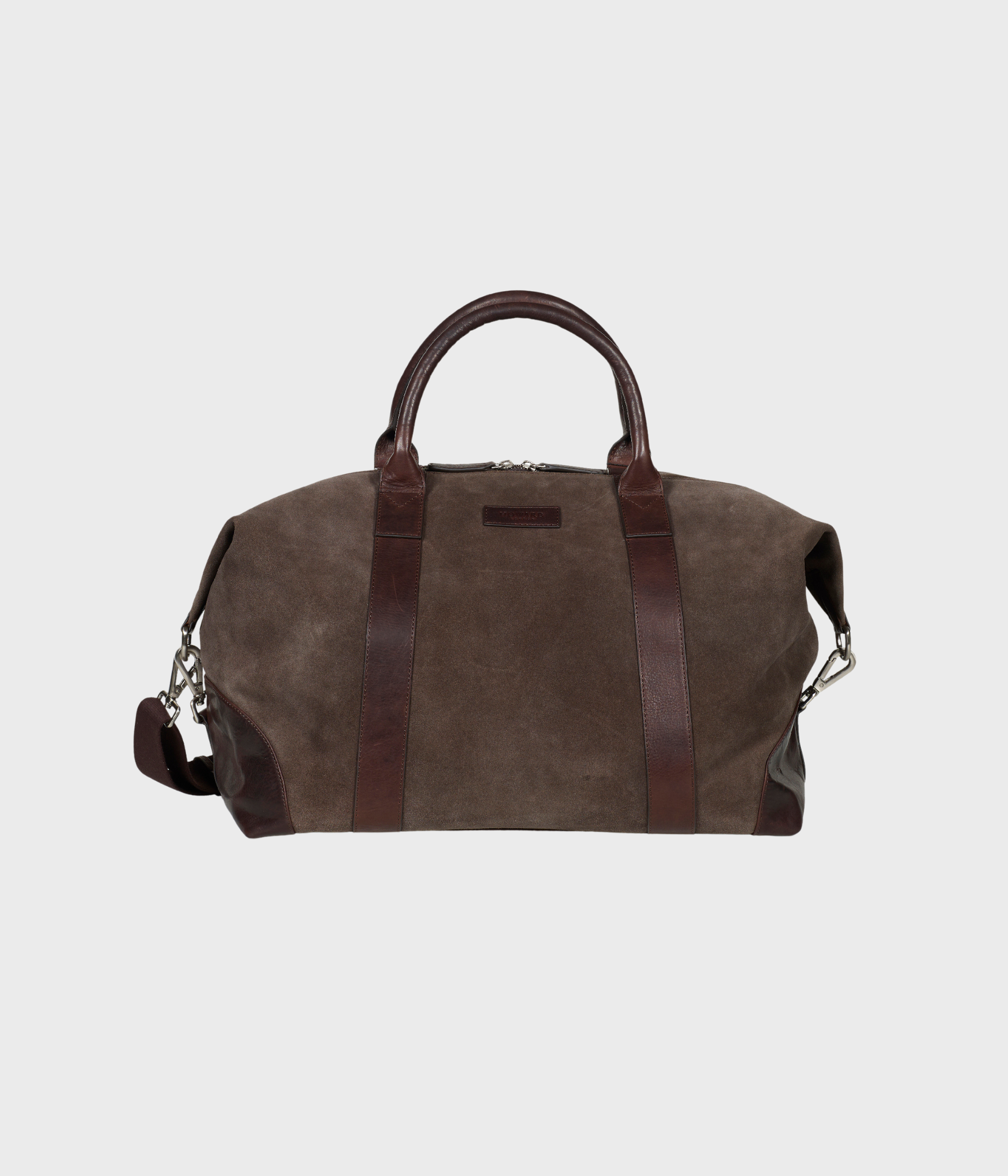 Howard Suede Weekend Bag Steven (DARK BROWN)