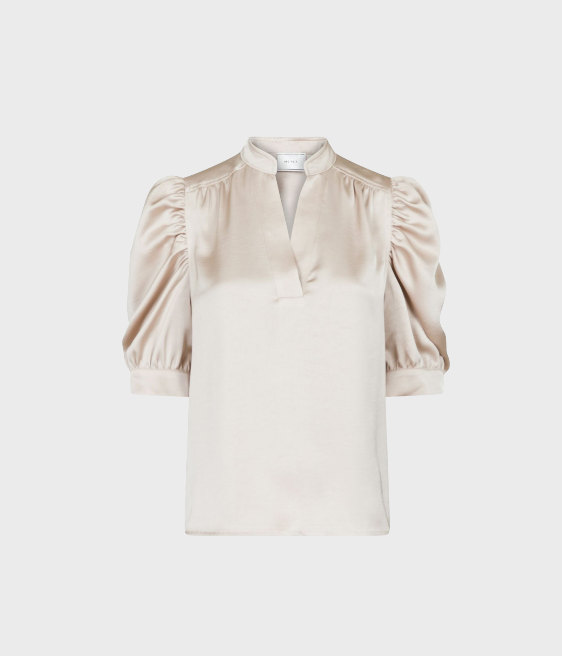 Roella Heavy Sateen Blouse. (720 Champagne) - D.O. Design Only