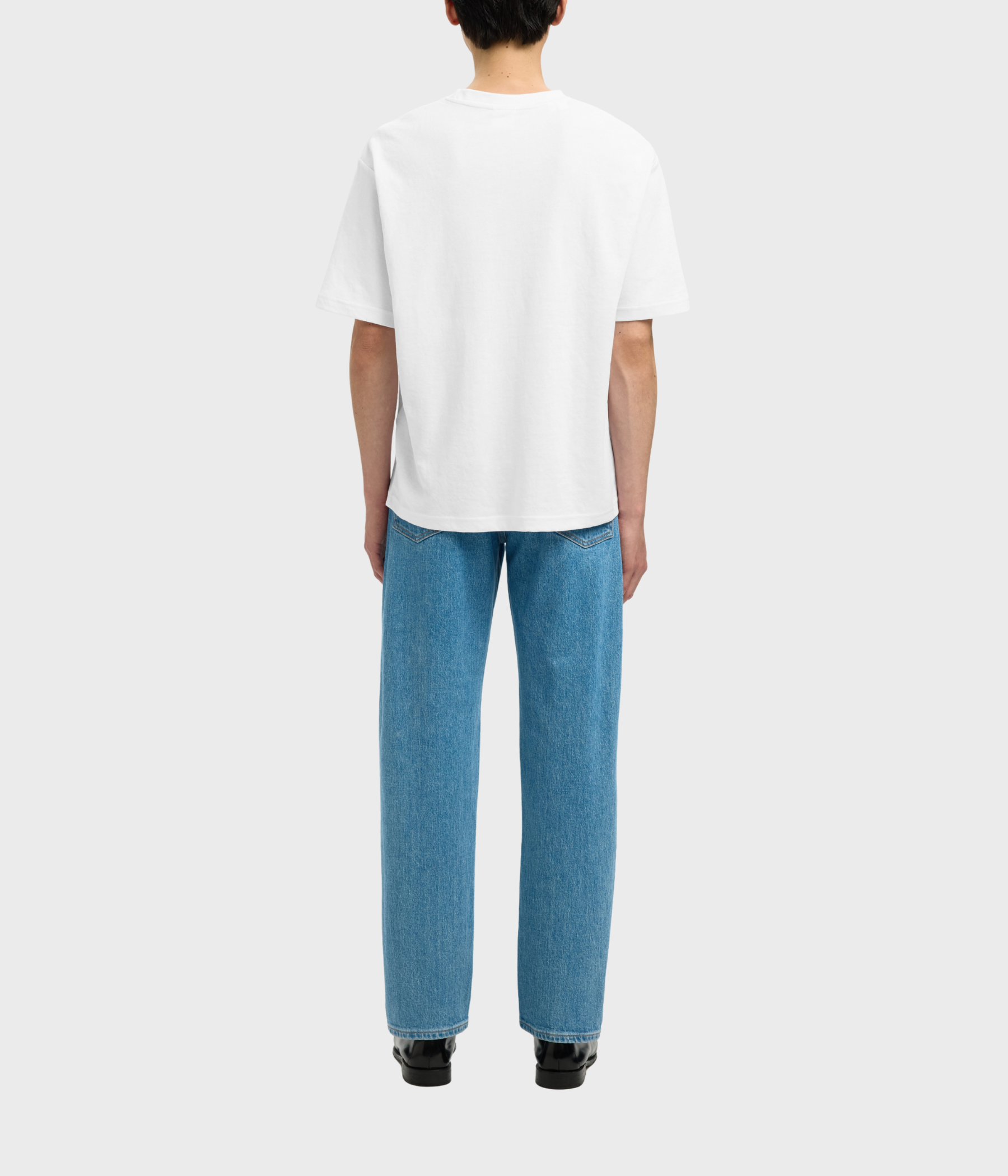 SLHLOOSEOSCAR SS O-NECK TEE NOOS. (Bright White)