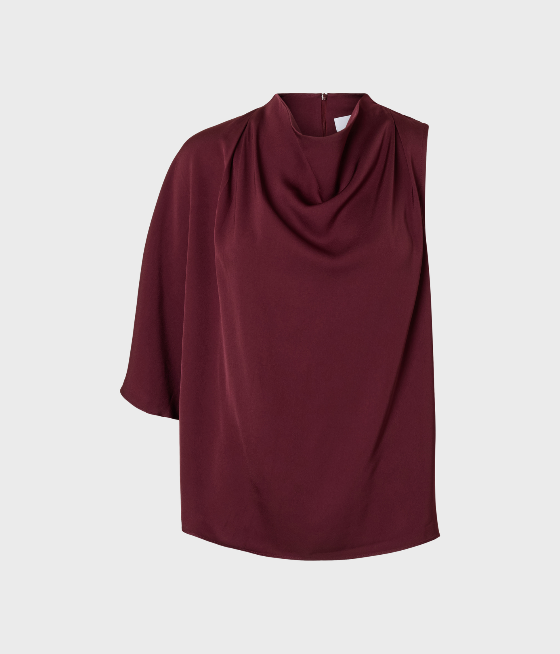 SLFLAURINA ONE SHOULDER COWL TOP B. (Fig)