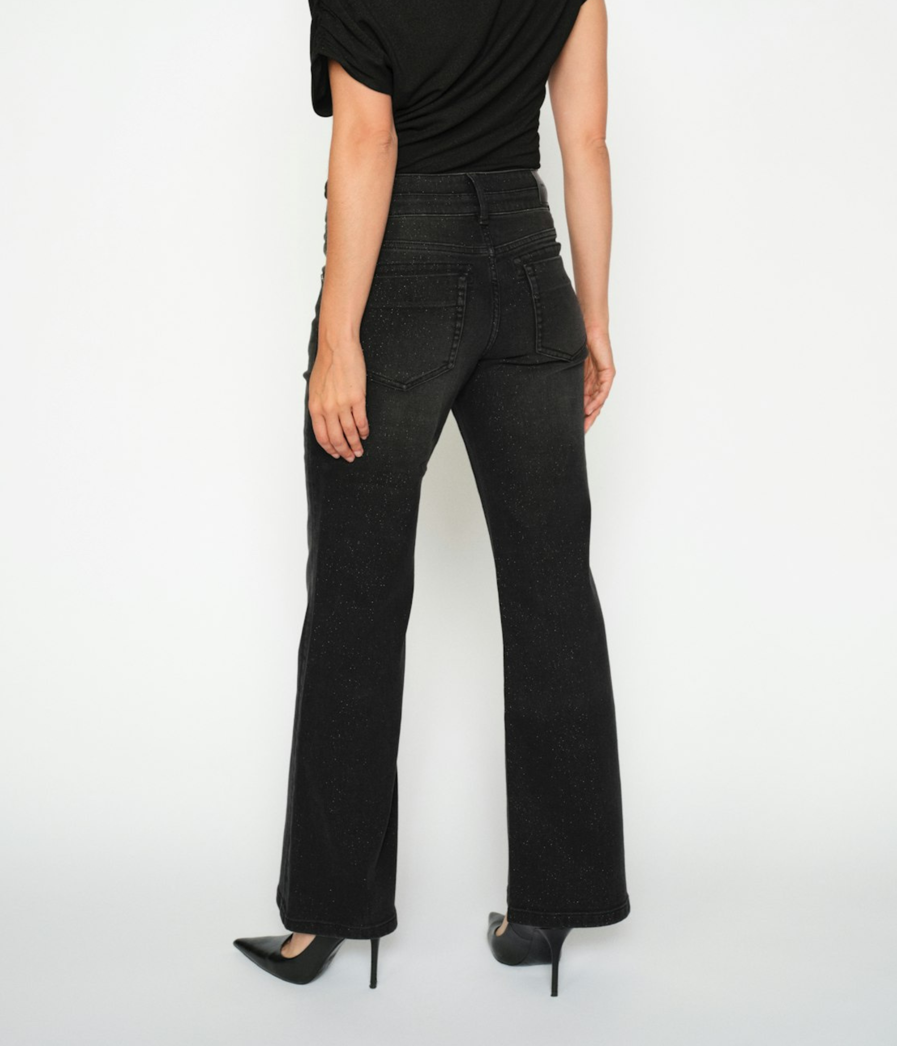 Mmmarlena Shimmer Jeans (801 Black)
