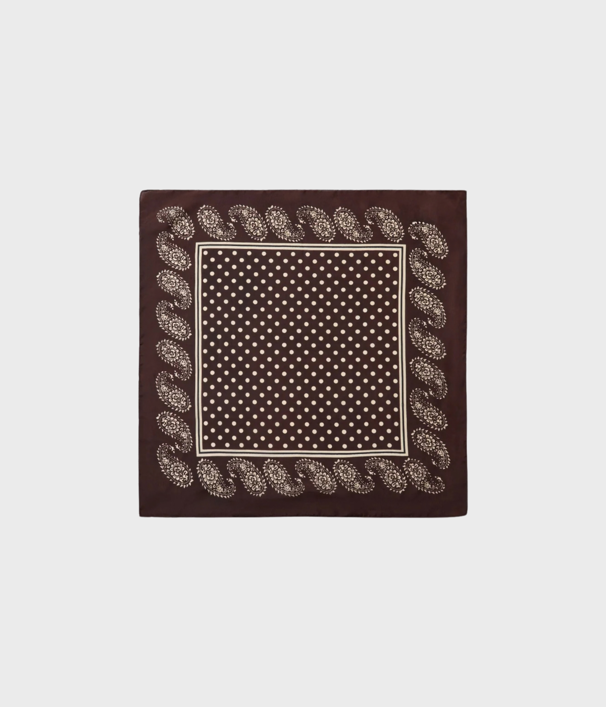 Kayasw Silk Scarf (7168 Dark Plum)