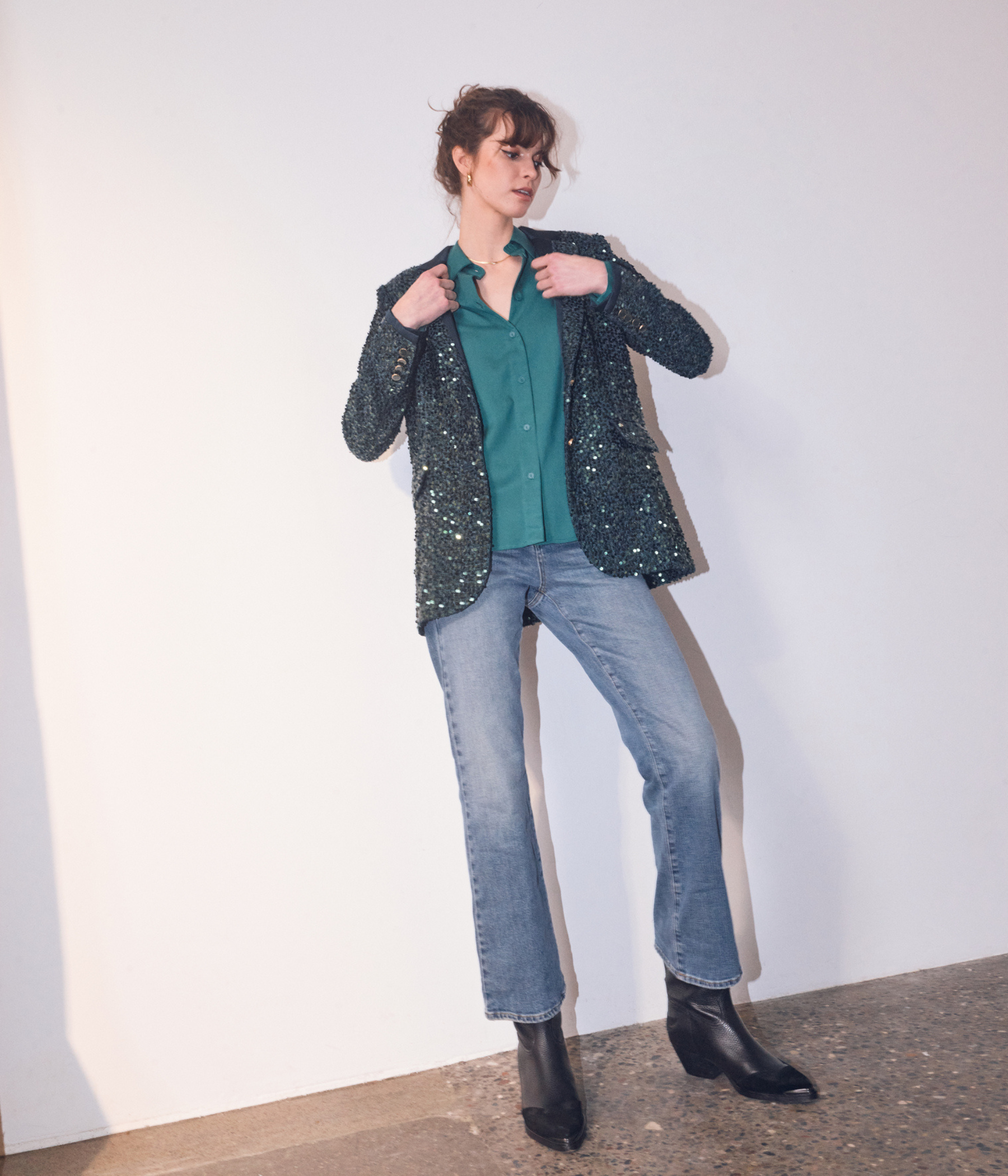 Mmcecilia Galleon Jeans (401 Blue)
