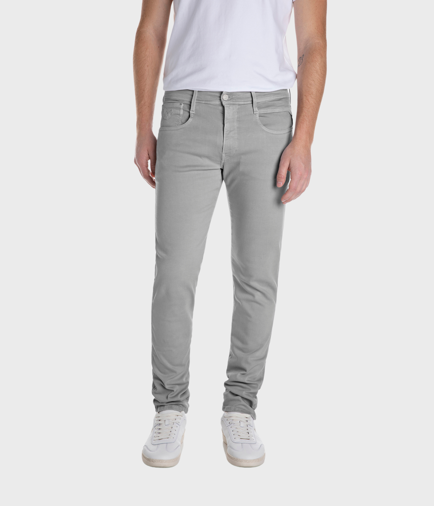 Trousers ANBASS Hyperflex Colour Xlite (214 DIM GREY Stonewashed)