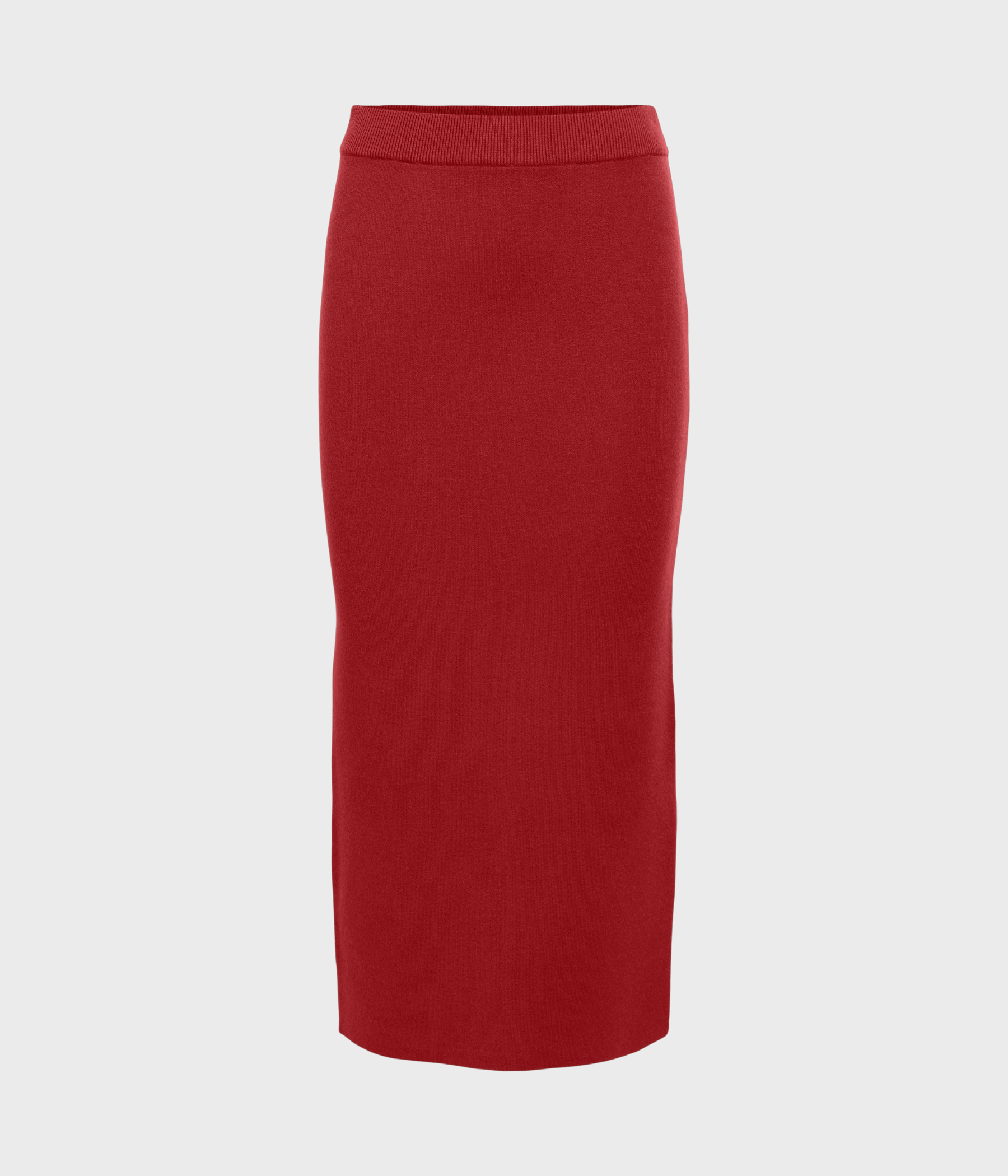 OBJREYNARD HW KNIT SKIRT E AW Noos. (Red Dahlia Detail:Col)