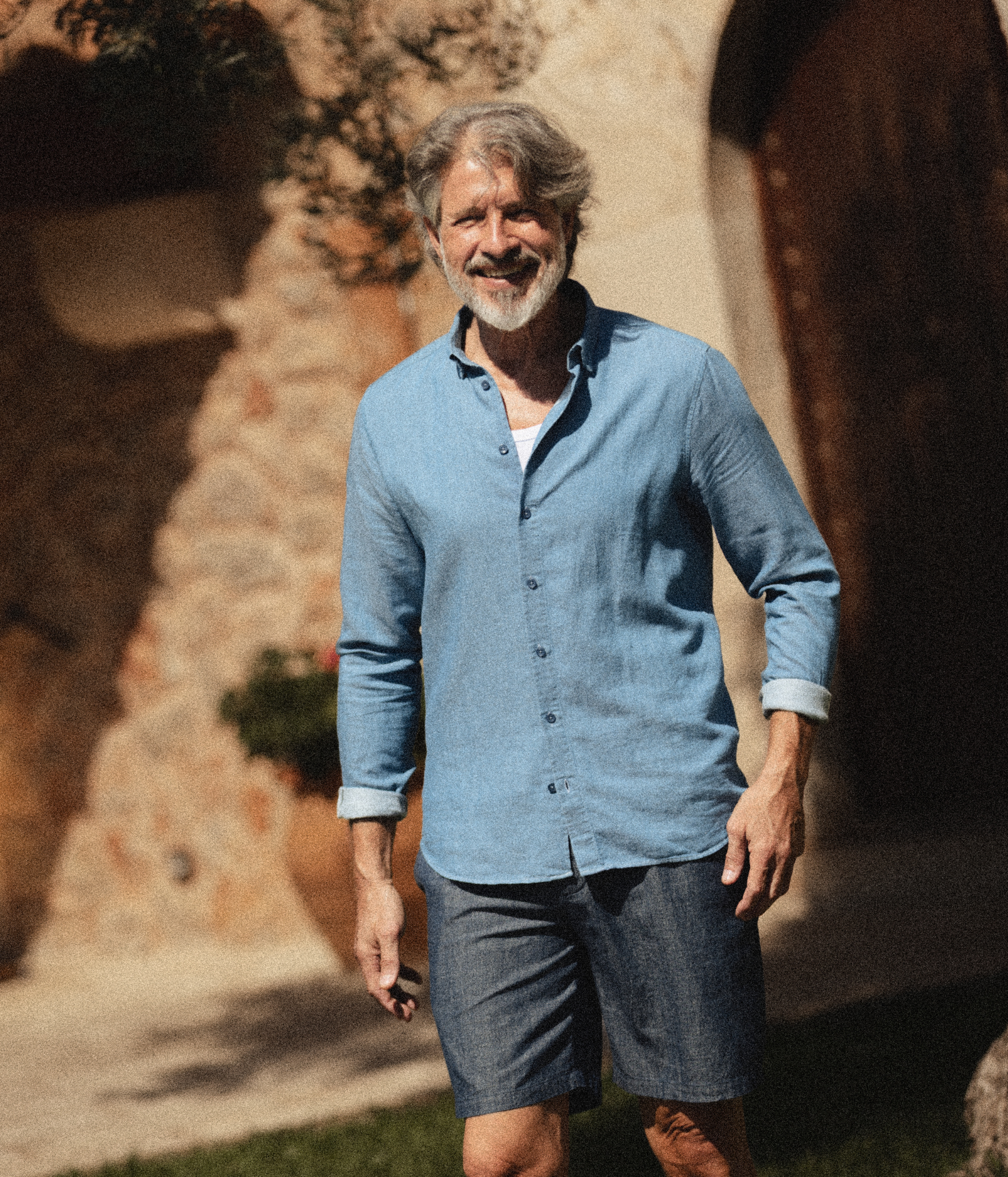 Mmgmarco Chambray Shirt (428 Marine Blue)