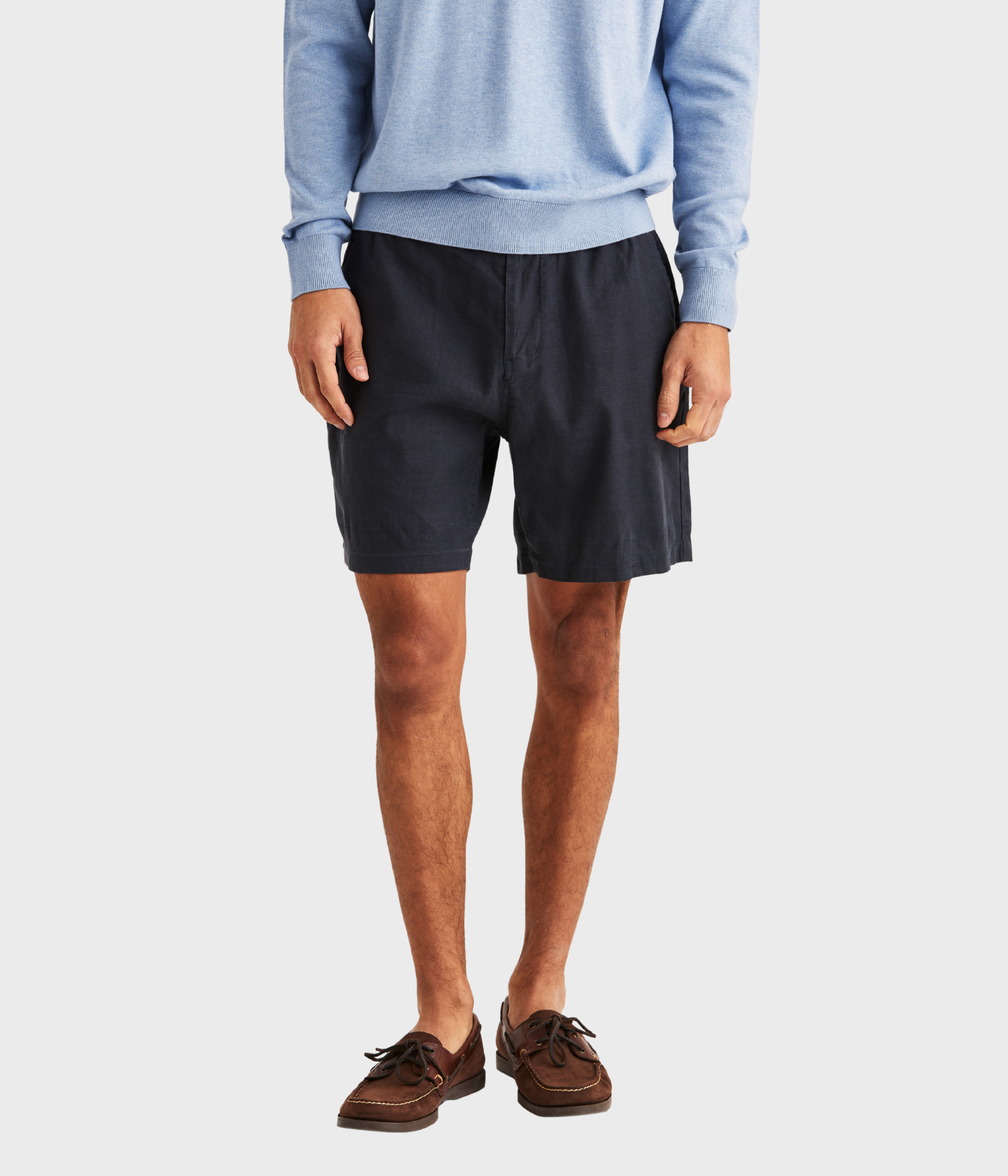 Fenix Linen Shorts (62 Blue)