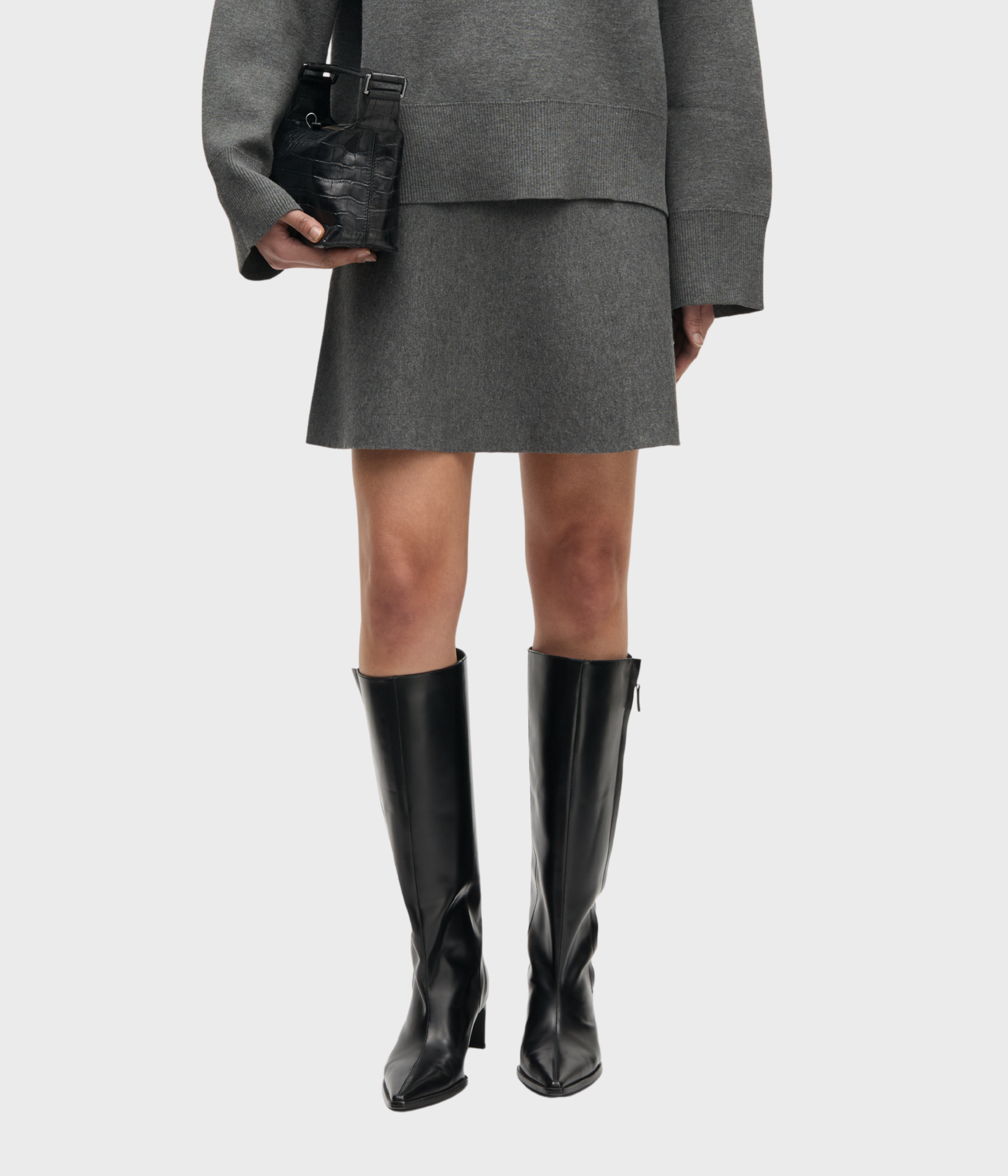 Salula Skirt 15825 (CLR000424 Dark grey)