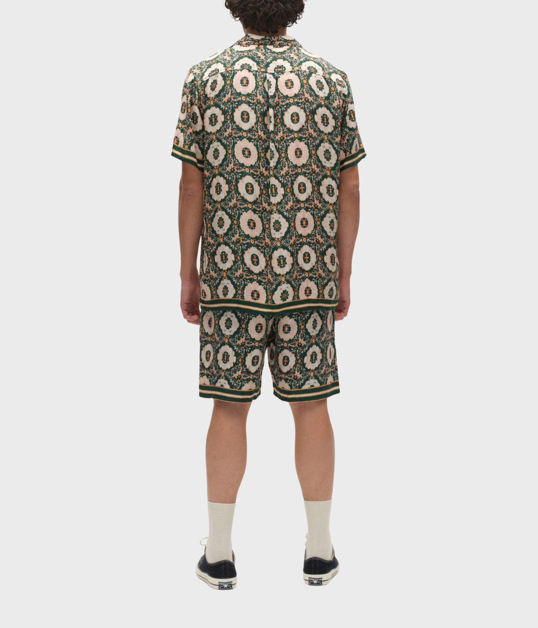Gabtommi Oro Shorts (7020 Green Pattern) - D.O. Design Only