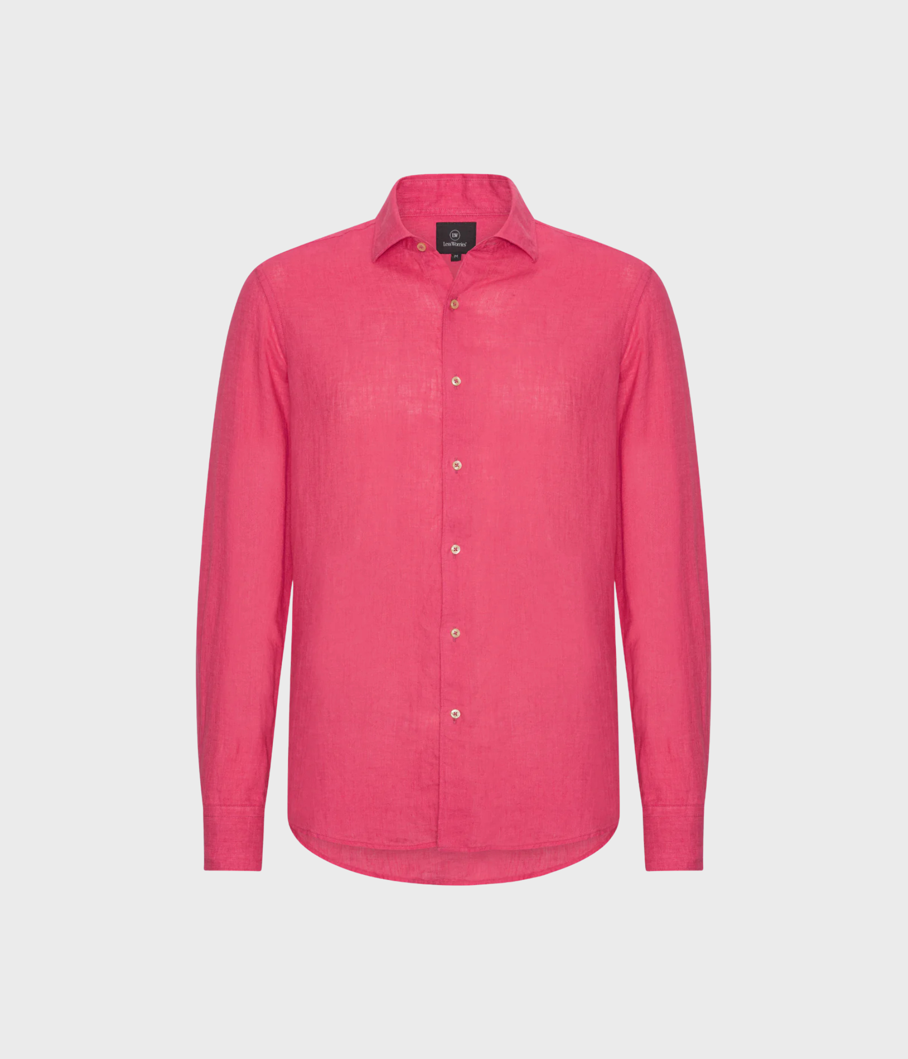 Linen Shirt. (GRAPE)