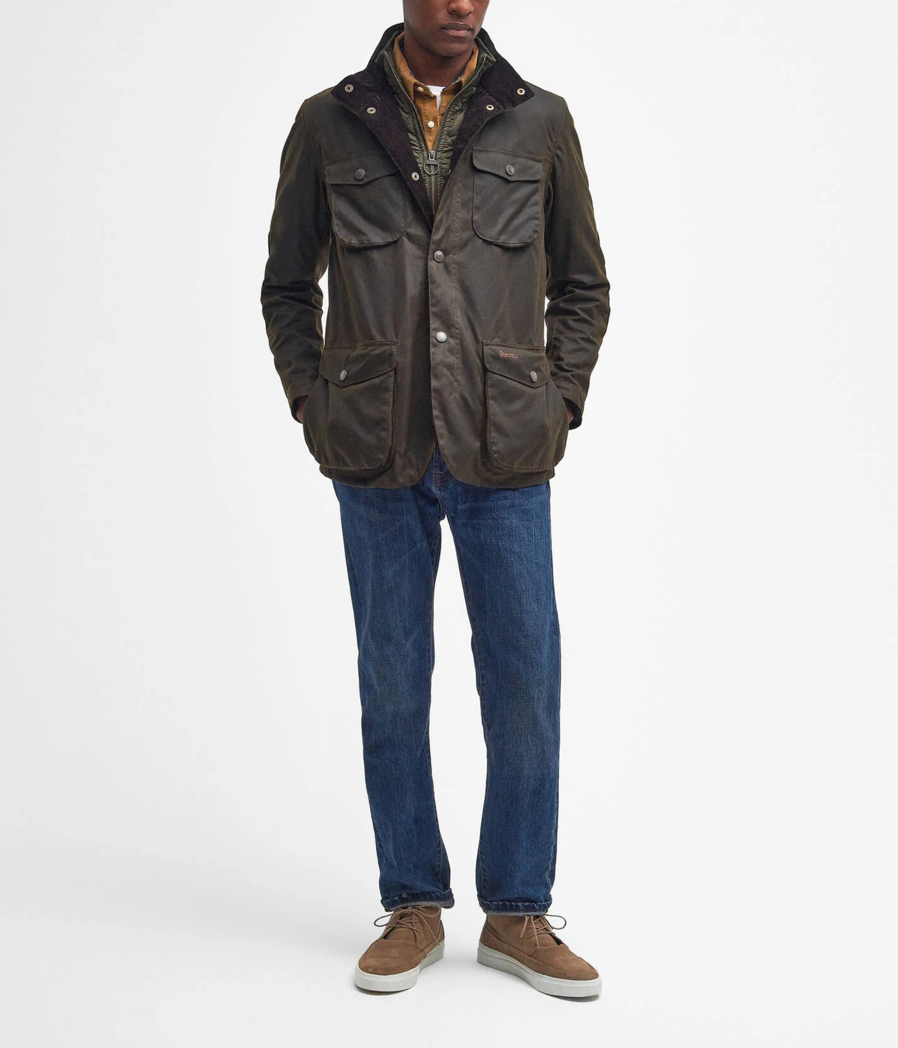 Barbour Ogston Wax. (OL51 Olive)