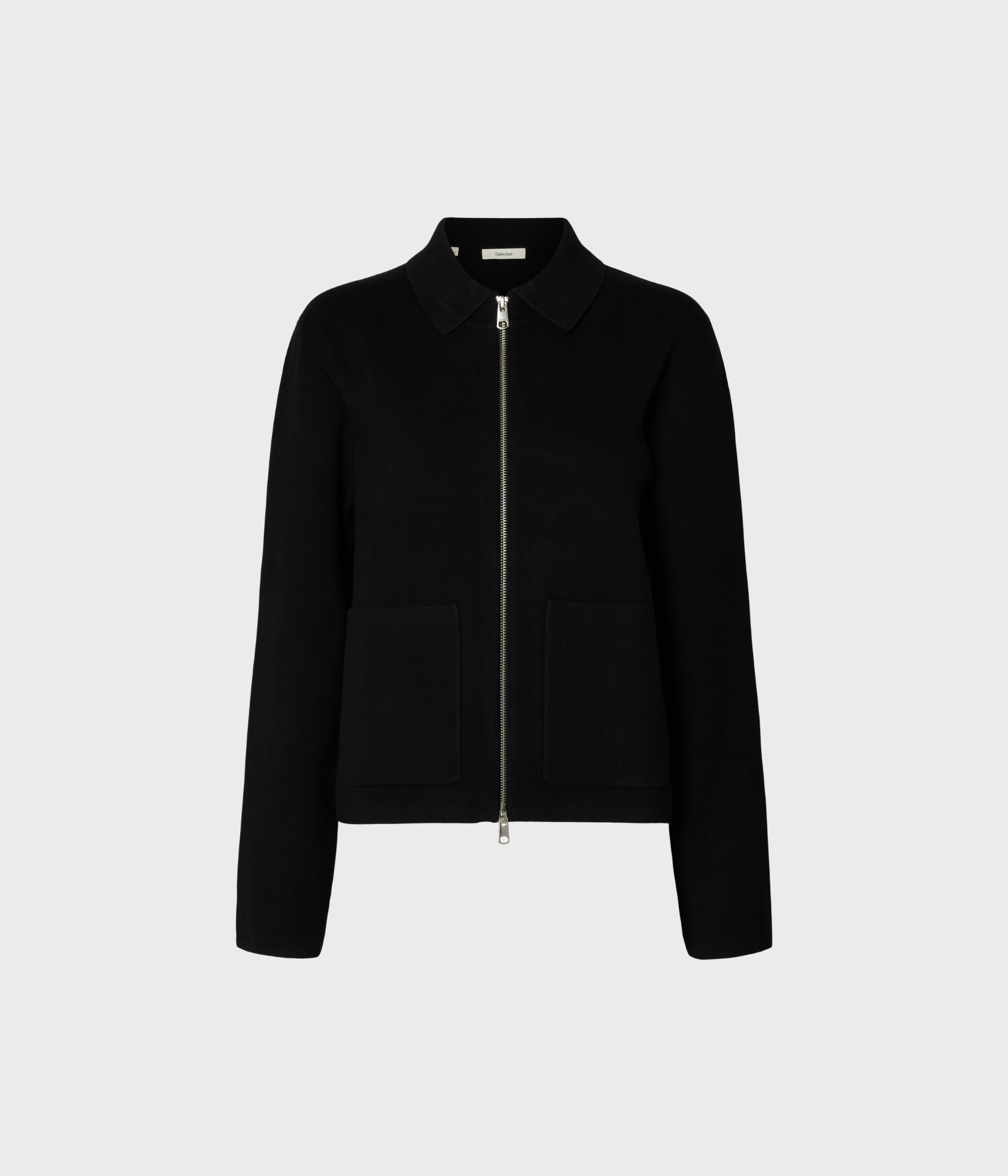 Slwmika Ls Knit Cardigan (Black)