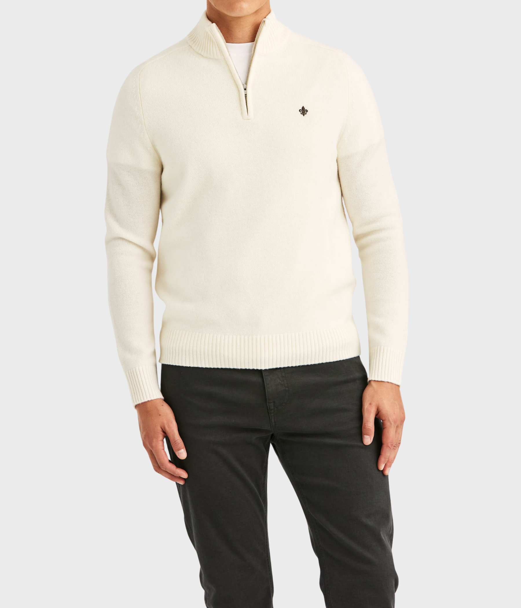Hertford Half Zip (02 Off white)