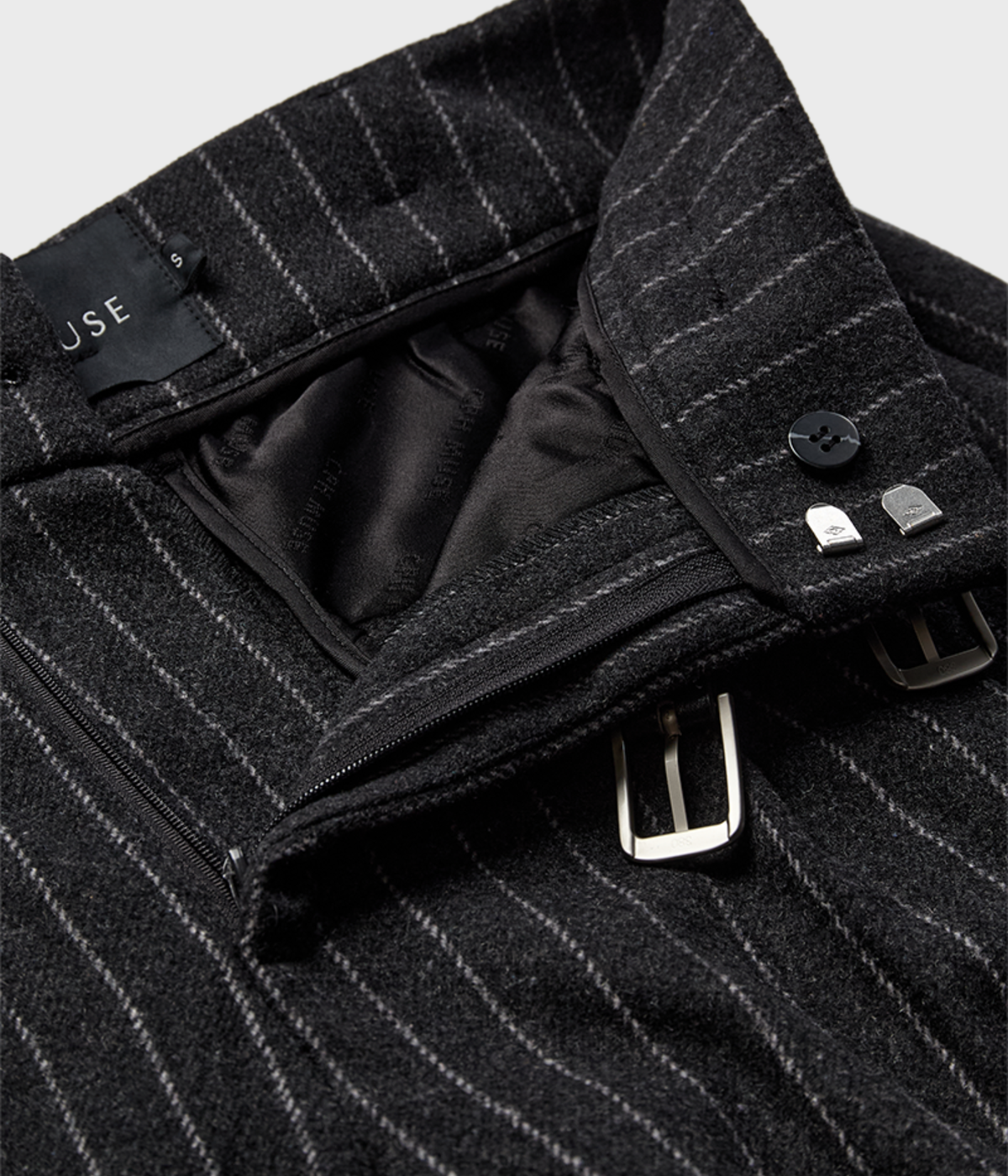 Cmcatharina-Pants (8618 Grey Pin. Mel w. Jet Stream)