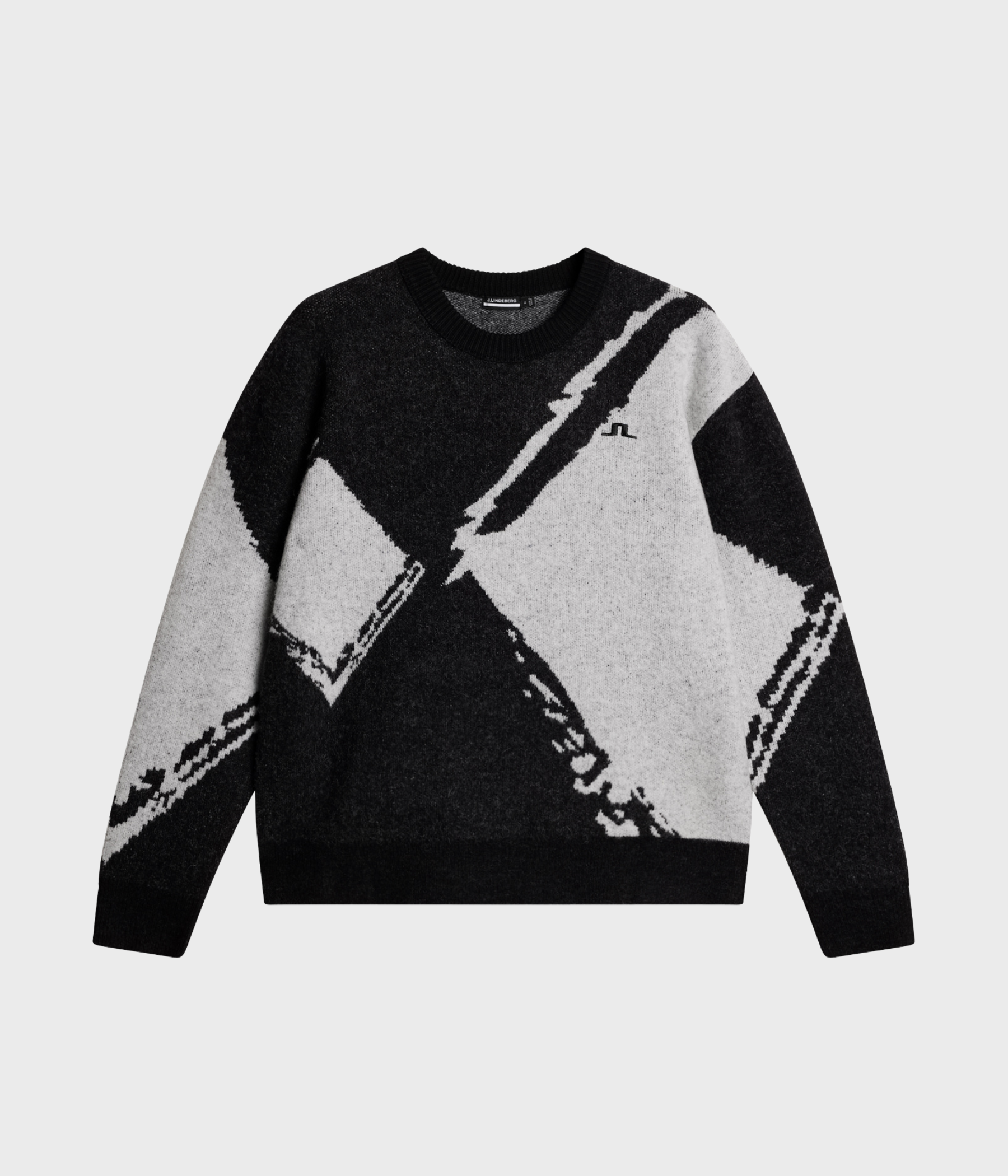 Jaxton Knitted Sweater. (9999 Black)