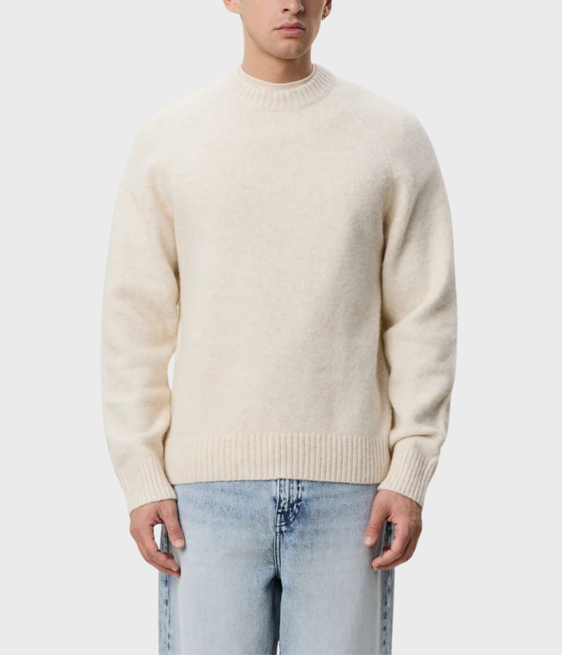 Soft Roundneck Knit (215 Ivory)