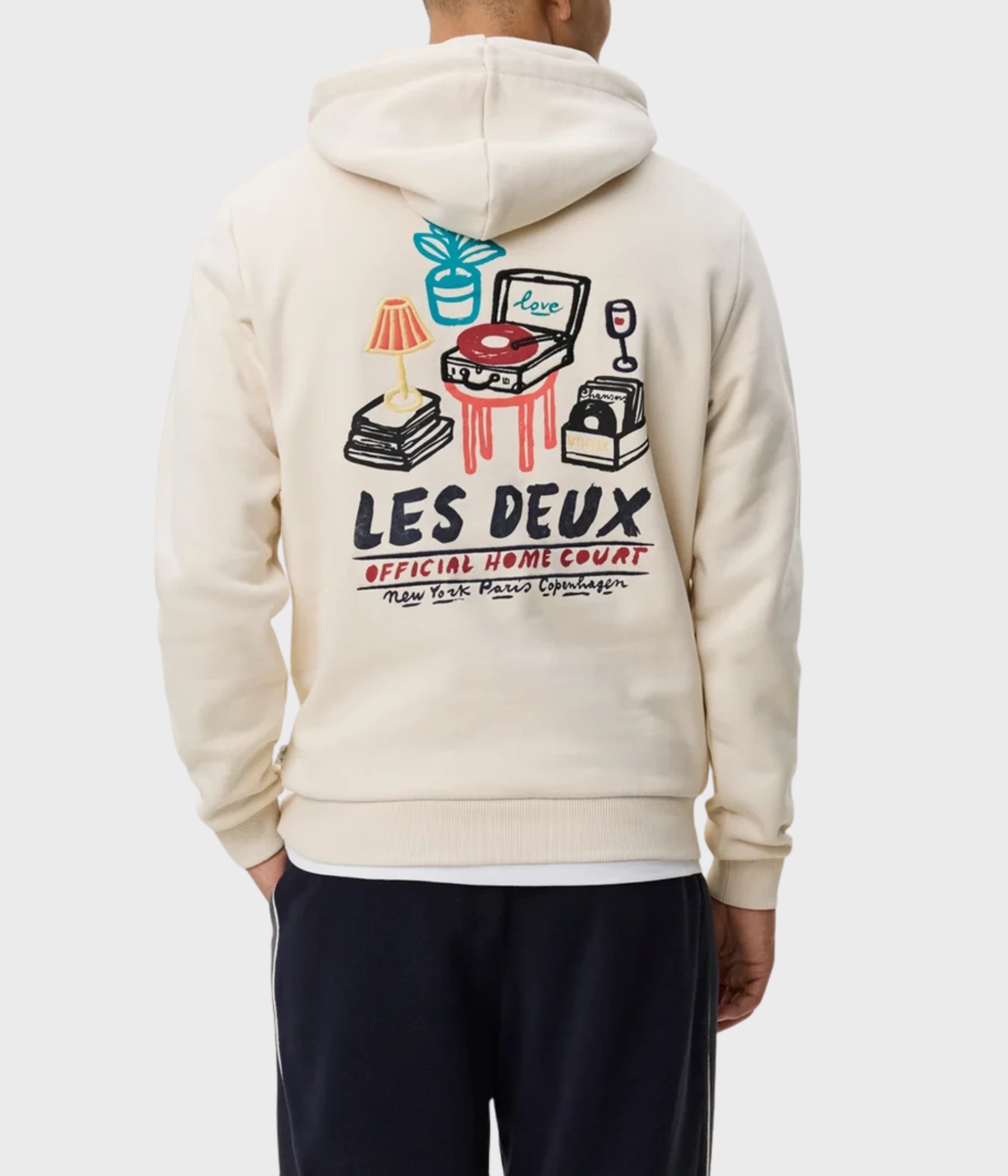 Record Hoodie (215 Ivory)