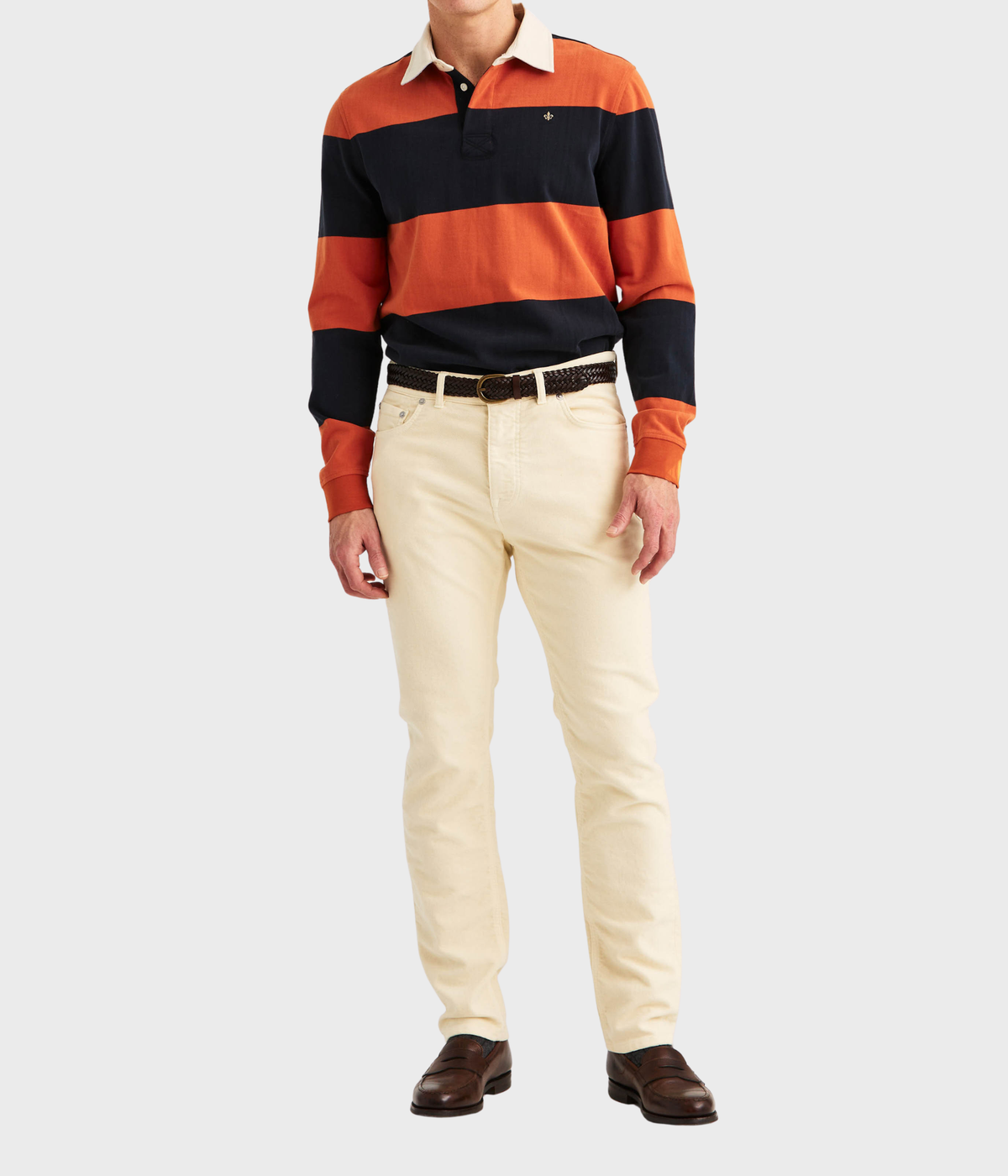 James Winter Twill 5-Pocket (04 Off white)