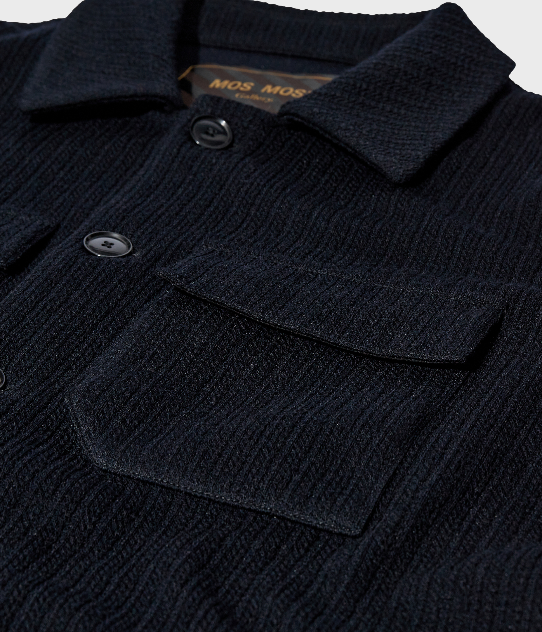 Mmgaustin Knit Overshirt (469 Navy)