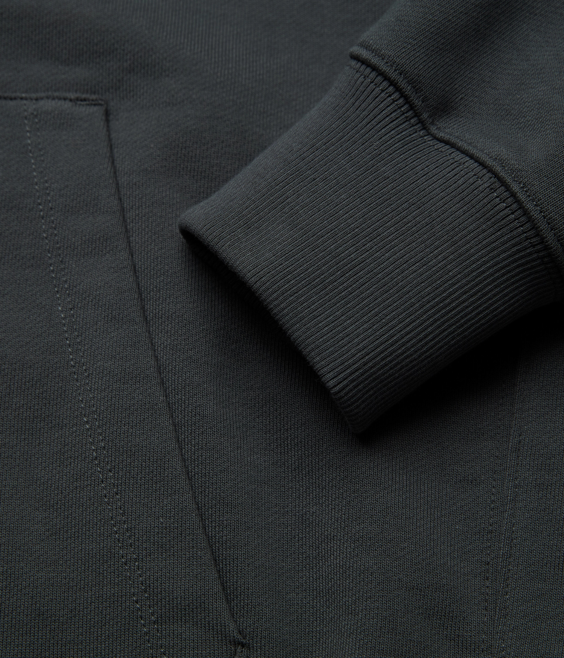 DRIFT TERRY ZIP HOOD (728 AURORA GREEN)