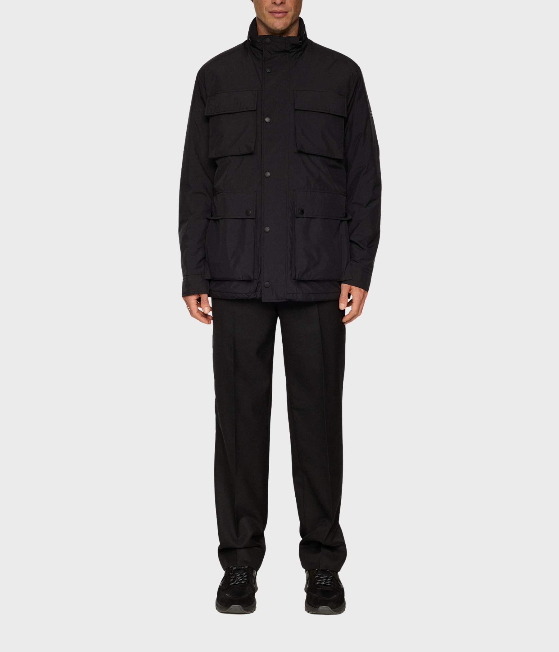 Aiden 2L Padded Jacket. (9999 Black)