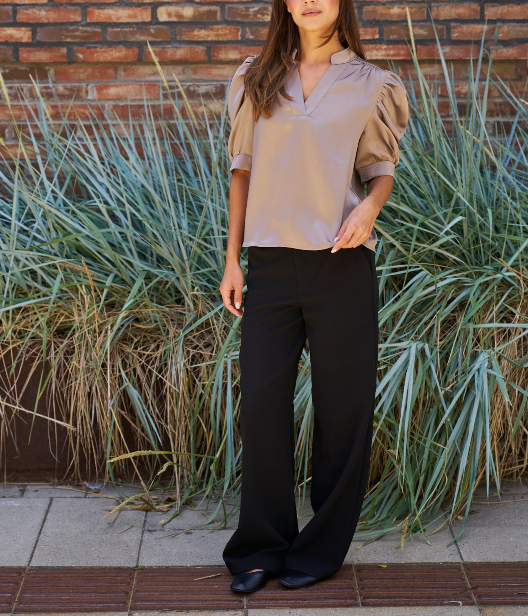 Nathalie Suit Pants (Black)