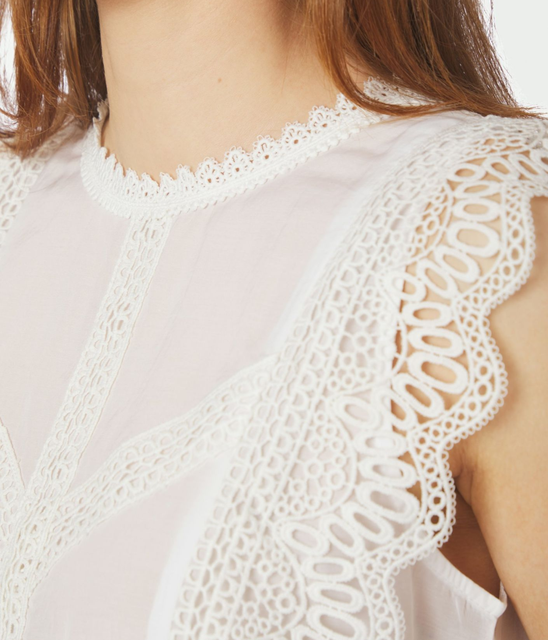 Samia Lace Top (120 White)