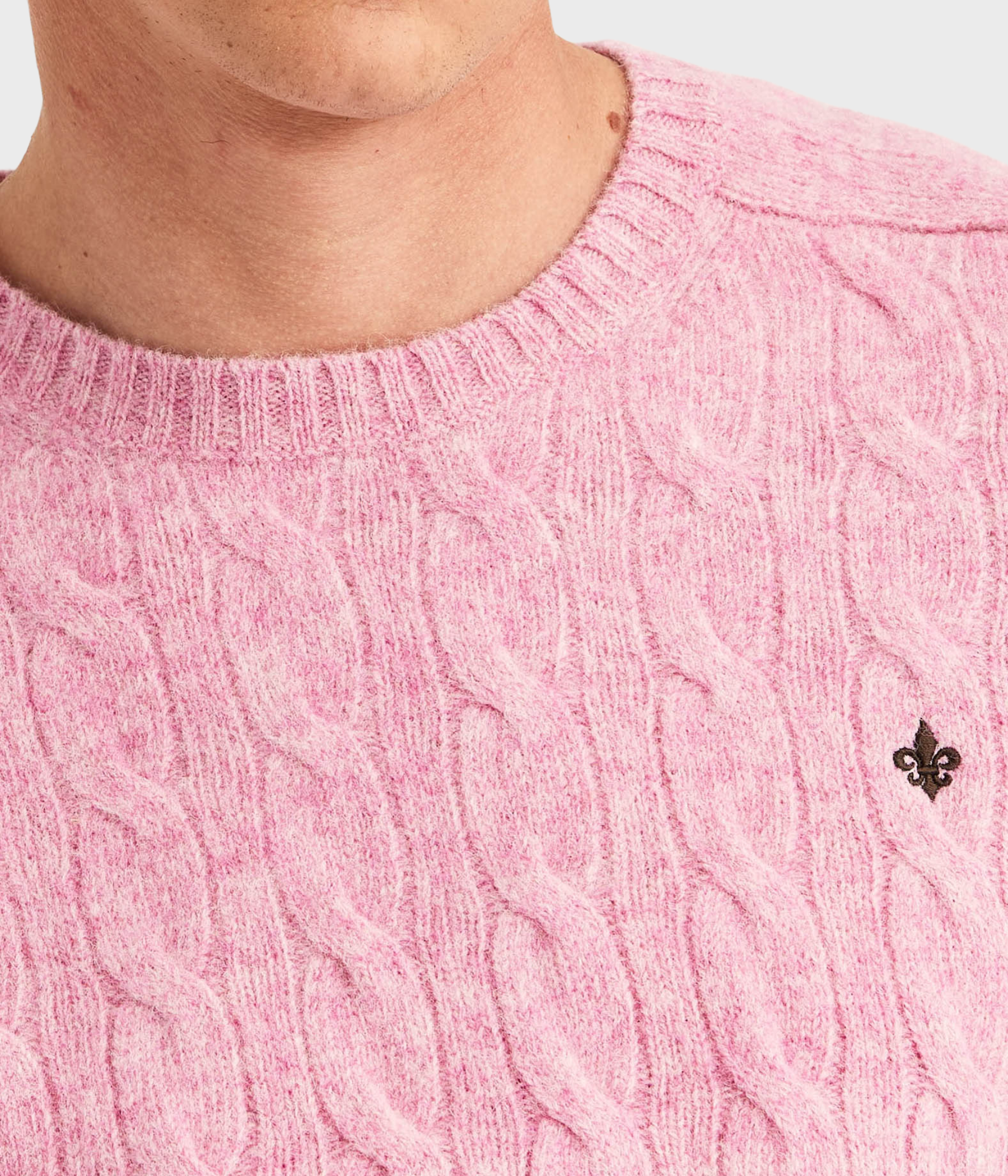 Archard Cable Sweater (31 Pink)