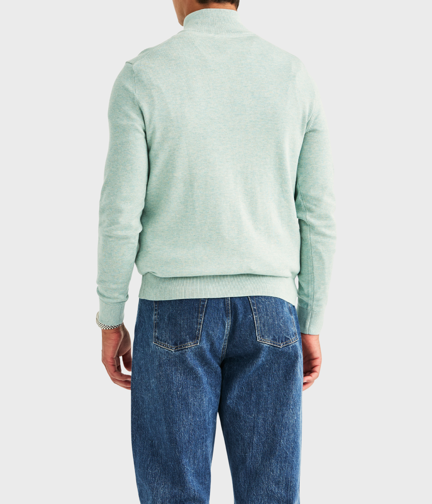 Riley Half Zip (70 Green)