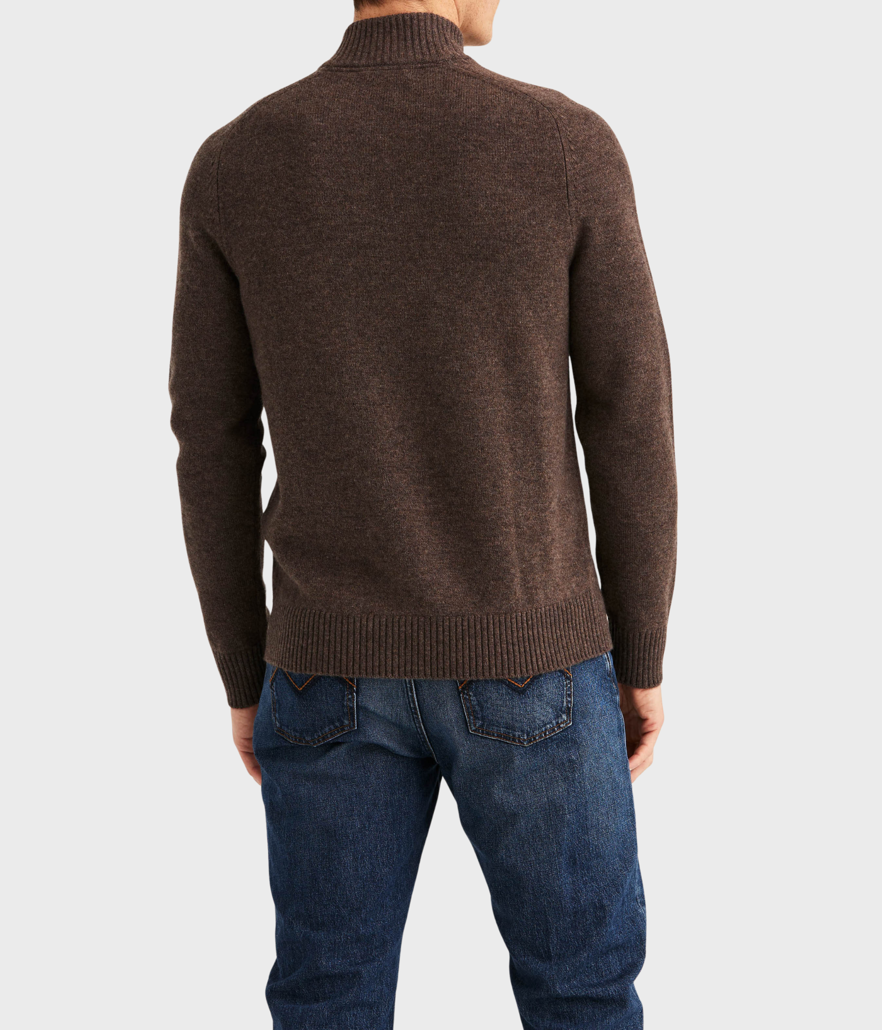 Hertford Half Zip (84 Brown)